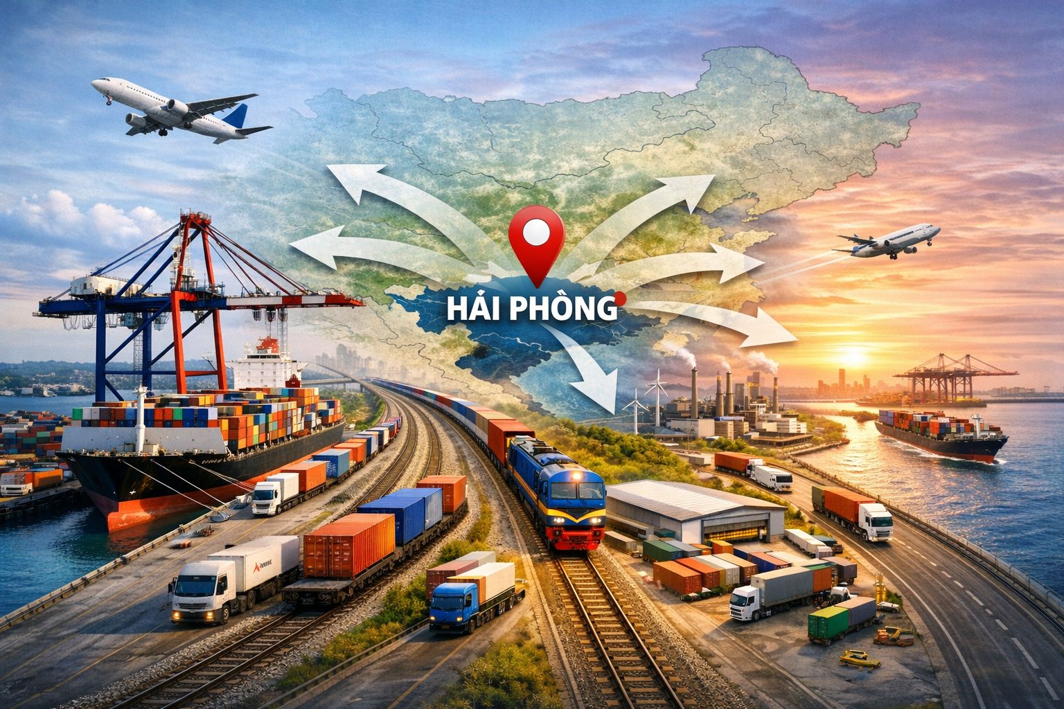Hải Phòng trong cấu trúc logistics mới Vai trò nào cho thập niên tới
