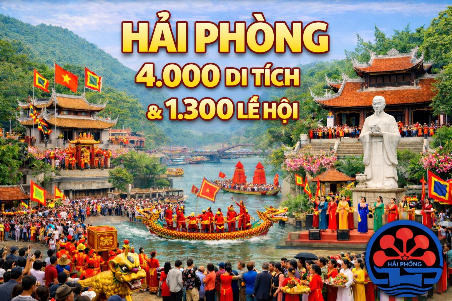 Hải Phòng bừng sáng mùa lễ hội trong không gian di sản mở rộng 