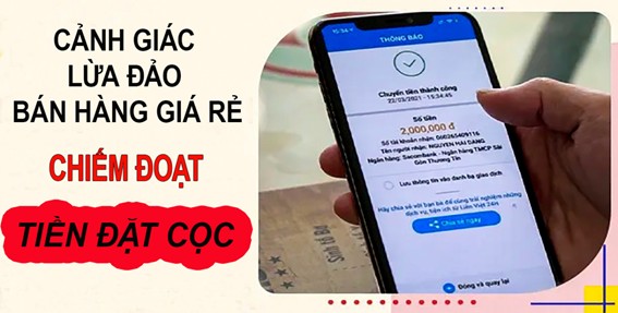 Tây Ninh Cảnh báo chiêu lừa bán hàng giá rẻ trên mạng xã hội, chiếm đoạt tiền đặt cọc