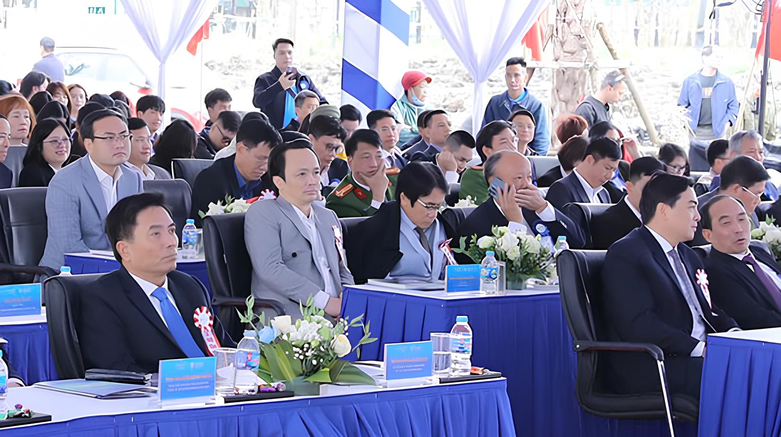 Ông Trịnh Văn Quyết xuất hiện tại lễ khởi công dự án của Eurowindow tại Thanh Hoá