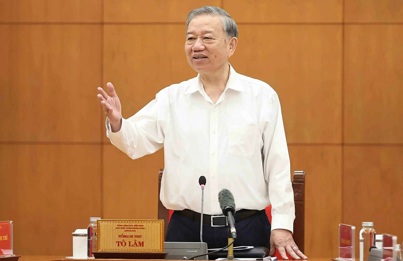 Tổng Bí thư Tô Lâm: Không nói nhiều, chống tham nhũng phải làm đến cùng