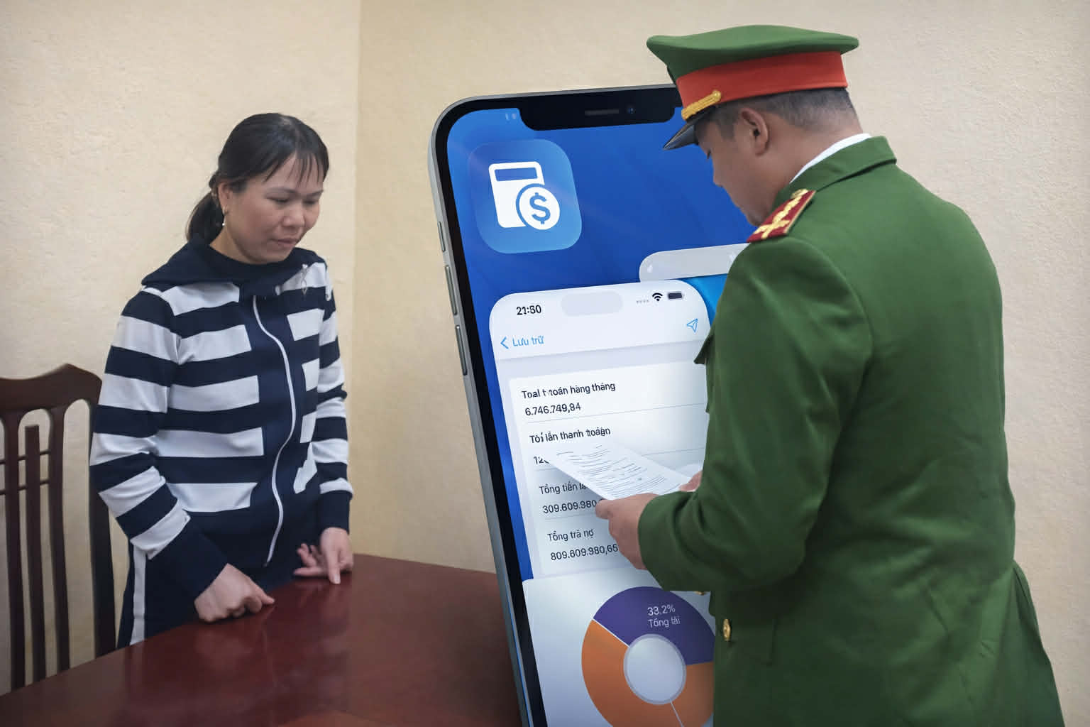 App vay tiền bủa vây, người dân sa bẫy tín dụng đen