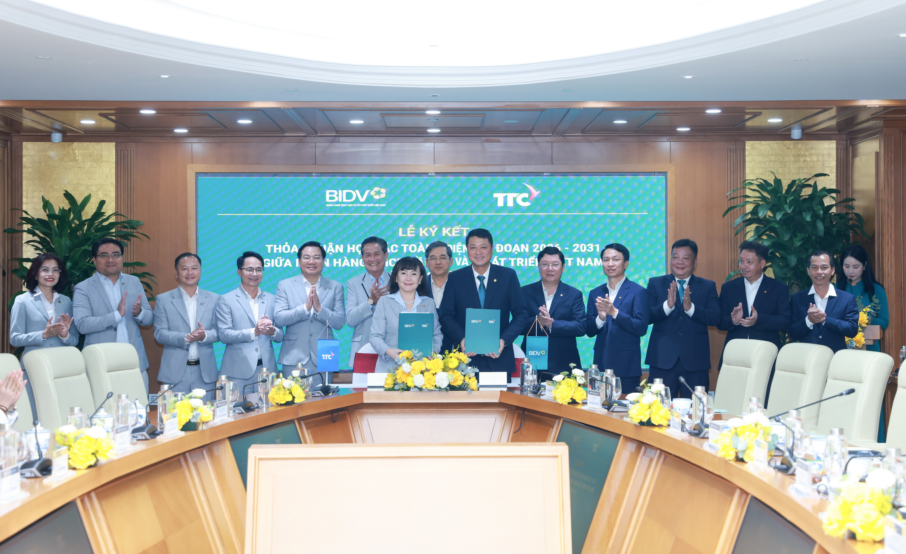 BIDV và TTC tăng cường hợp tác