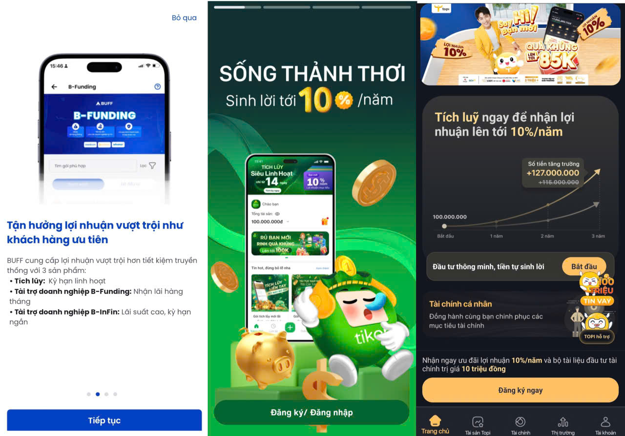 Ứng dụng đầu tư tài chính Con dao hai lưỡi giữa cơ hội và rủi ro