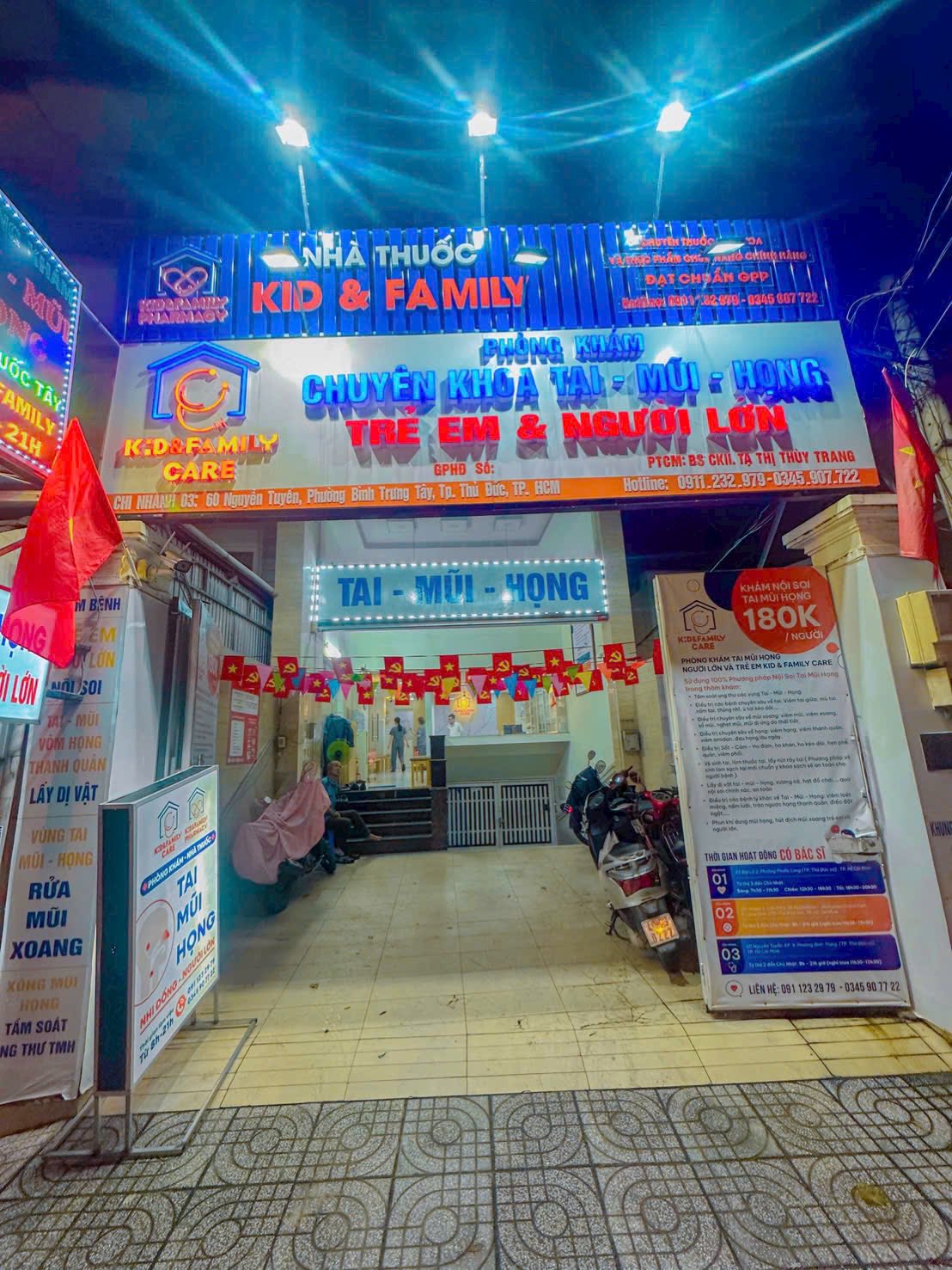 Vi phạm quy định về khám, chữa bệnh Phòng khám Tai Mũi Họng Kid & Family bị xử phạt
