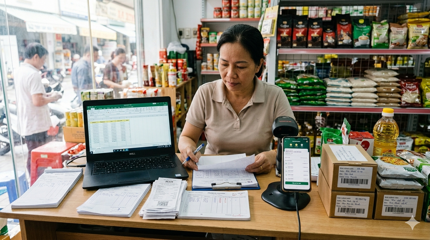 Từ thuế khoán sang kê khai, hộ kinh doanh cần làm gì để không vướng sai sót? 
