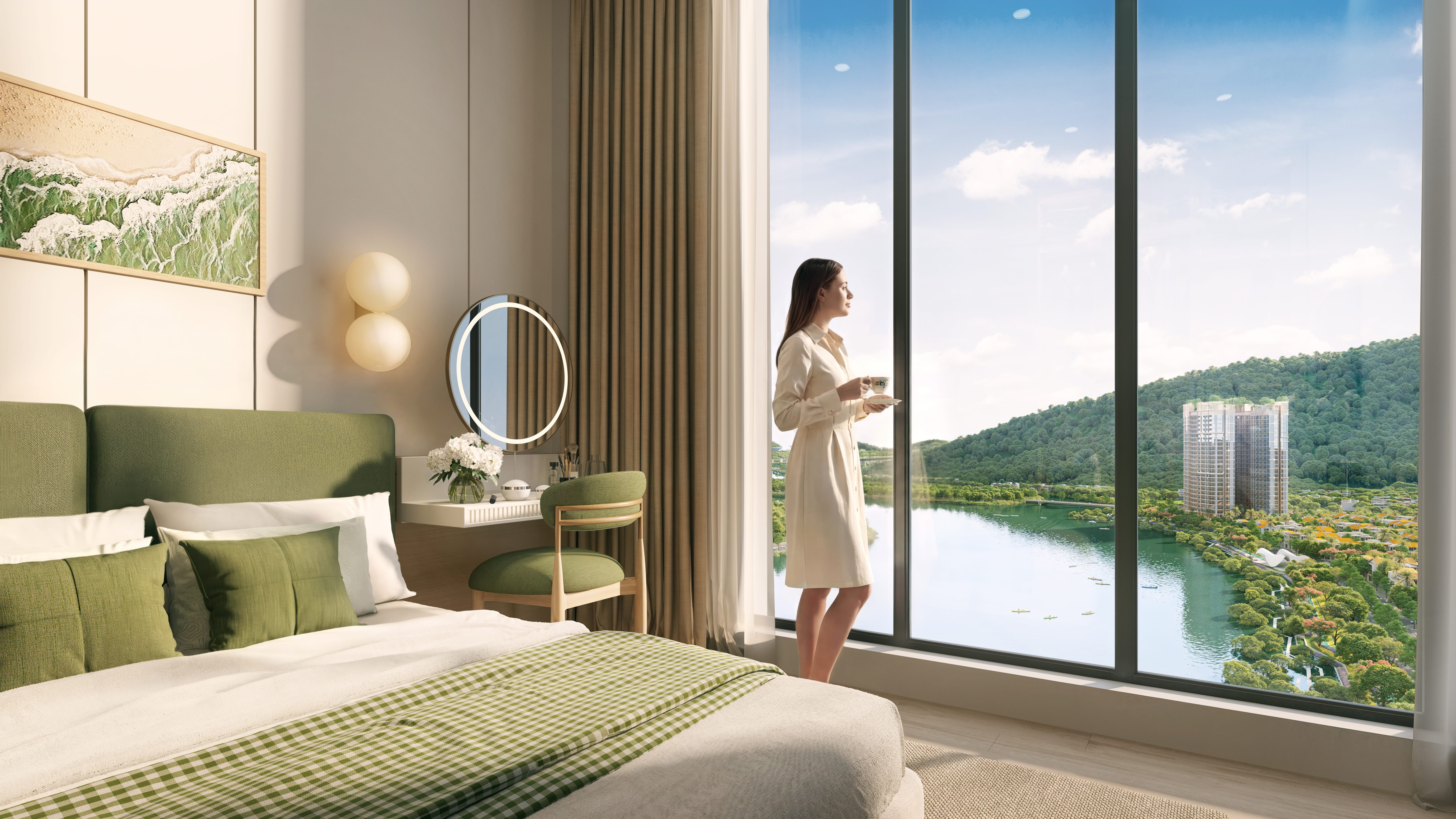 Tầm nhìn “triệu đô” tại Onsen 3, Charmora City Khi ban công nhà là “màn ảnh rộng” ôm trọn tinh hoa Nha Trang