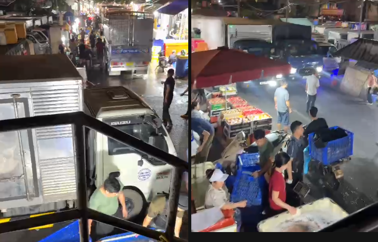 Chợ cóc ‘hồi sinh’ ngay giữa cao điểm dẹp bỏ Kỷ cương bị vô hiệu hóa ở chợ Long Biên