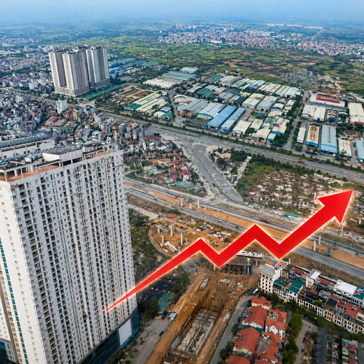 Vành đai 3.5 “kích sóng”  Dòng tiền trở lại, rủi ro lớn dần