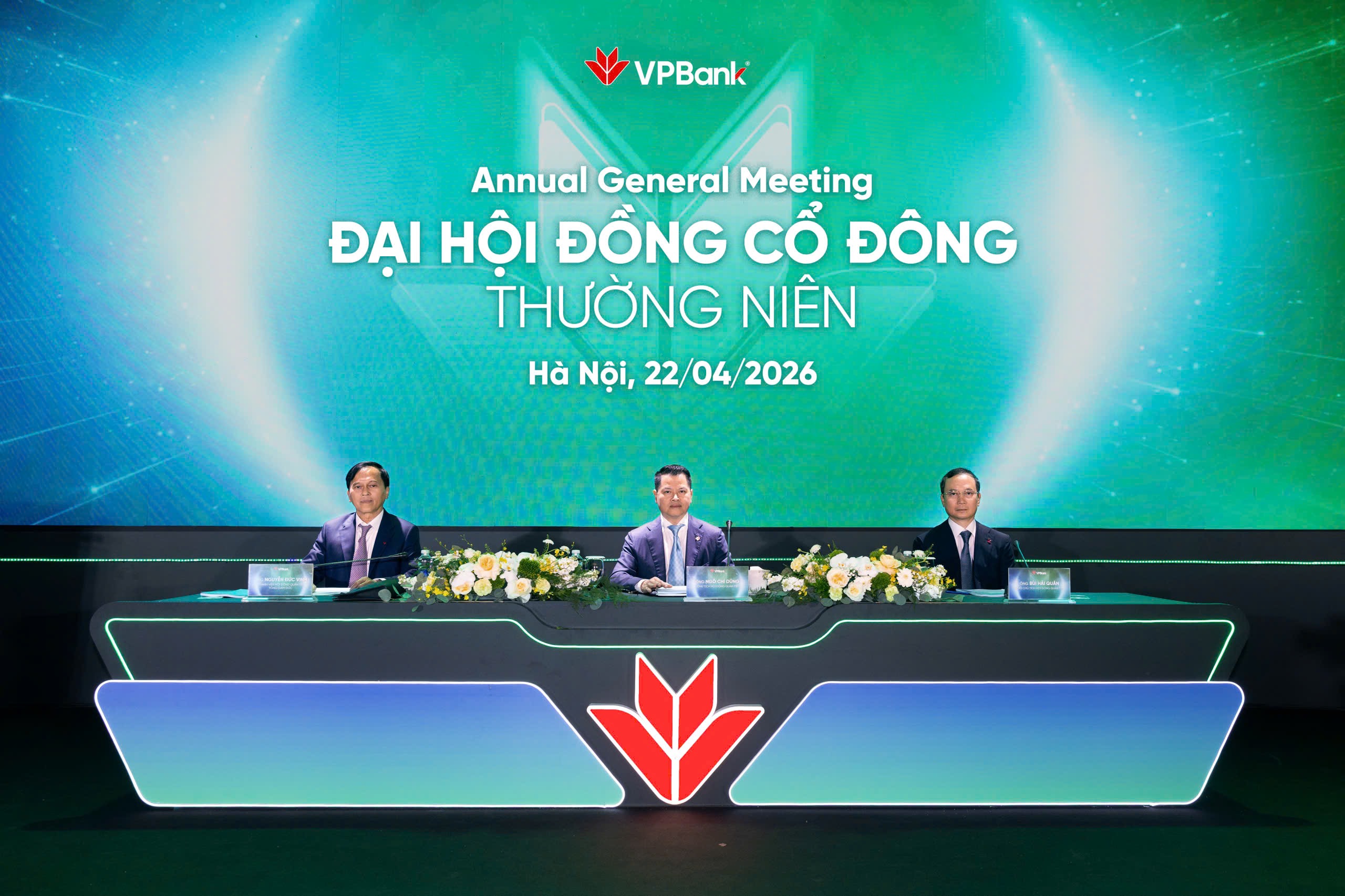 ĐHĐCĐ VPBank thông qua kế hoạch tăng trưởng mạnh mẽ, nâng vốn lên hơn 106.200 tỷ đồng