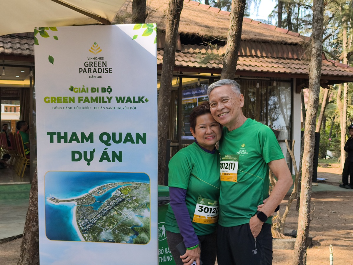 Green Family Walk - Điểm nhấn trong hành trình một năm hiện thực hóa trụ cột “E” của Vinhomes Green Paradise