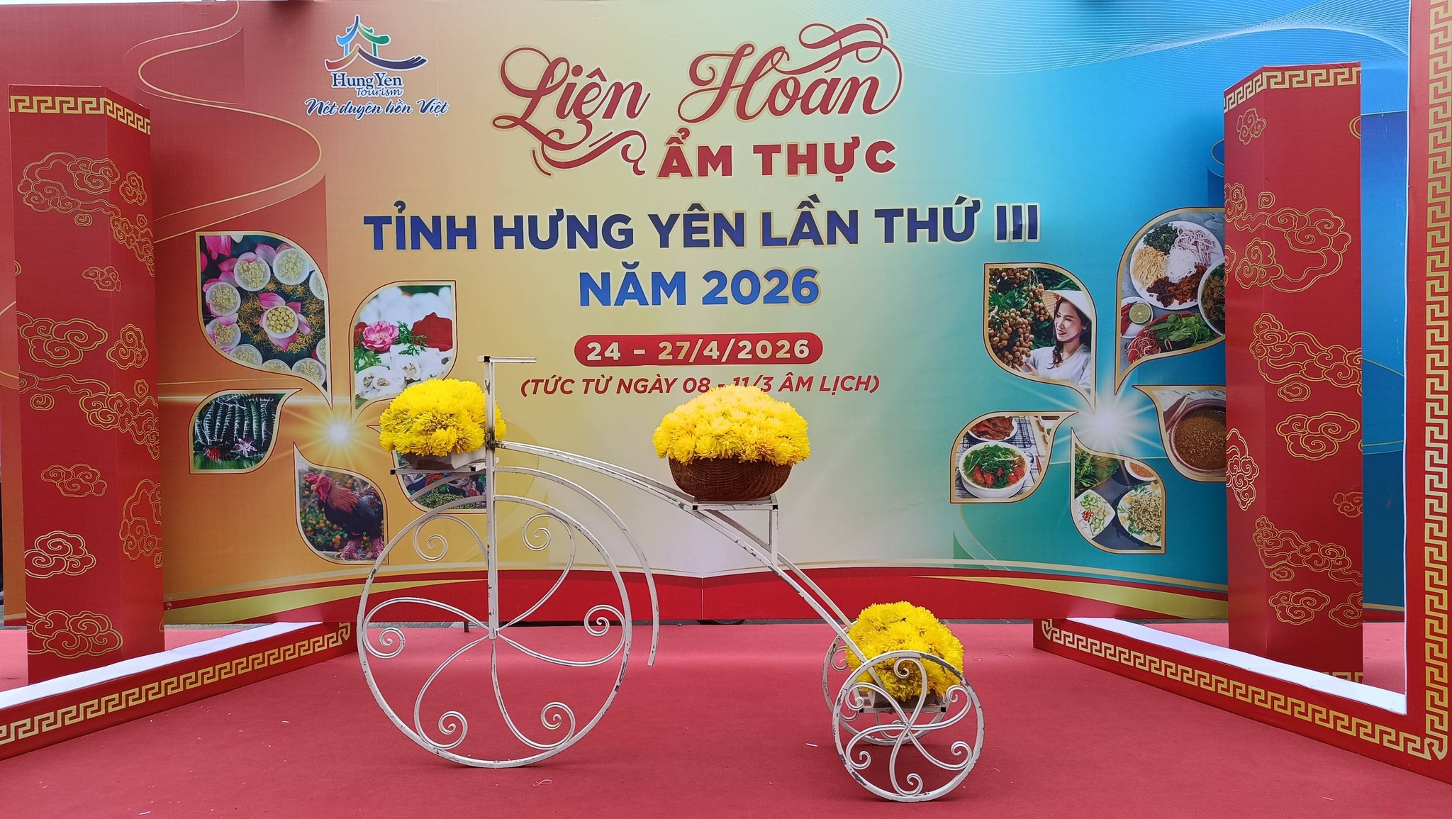 Hưng Yên Khai mạc Liên hoan ẩm thực lần thứ III năm 2026