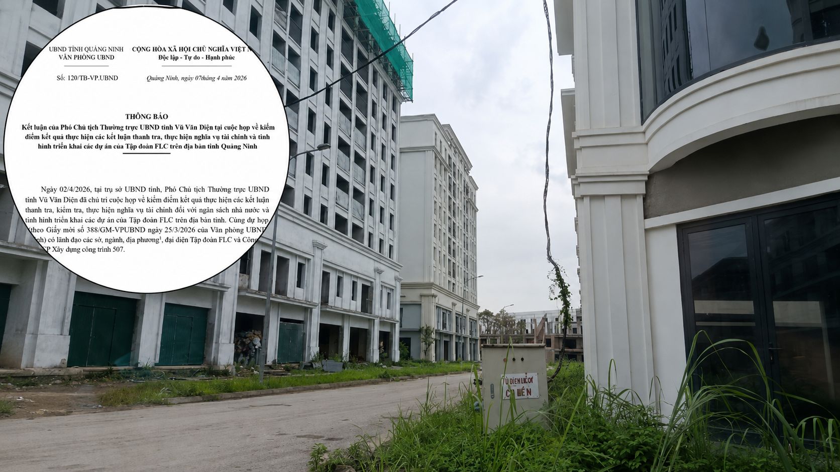 Quảng Ninh quyết liệt xử lý dứt điểm các tồn đọng tại các dự án của Tập đoàn FLC