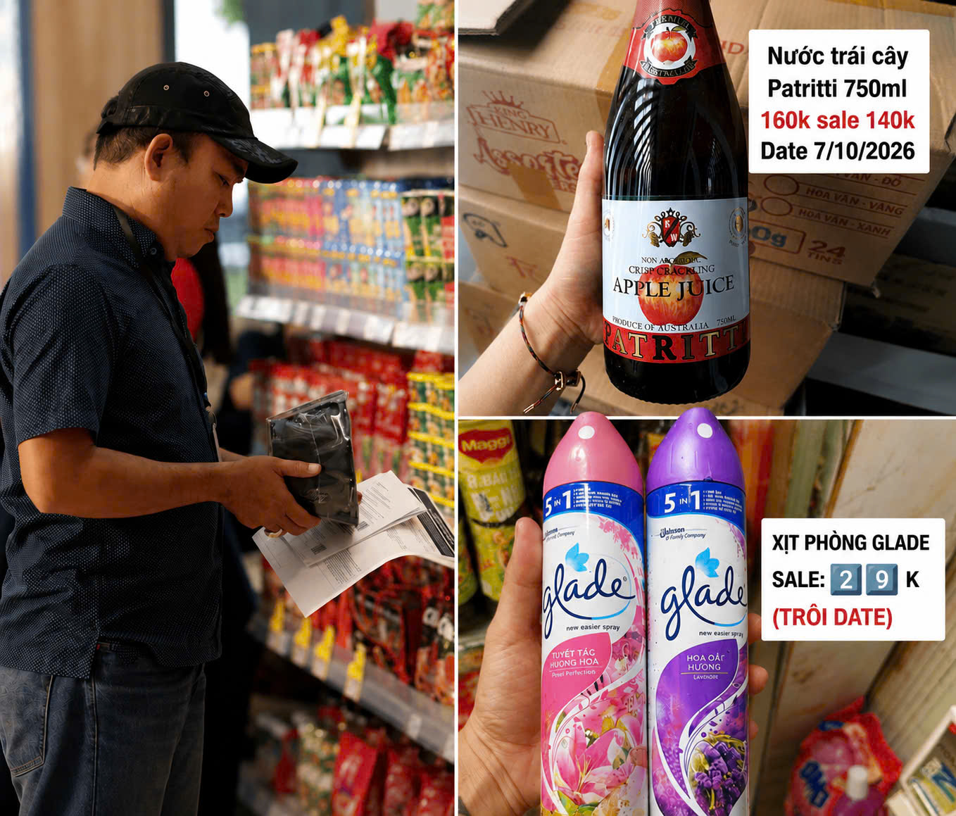 “Phù phép” hàng cận date giữa cơn sốt livestream sale giá rẻ