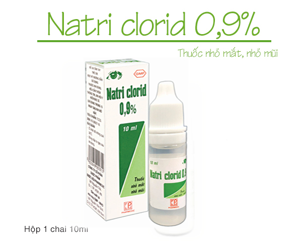 Thu hồi toàn quốc lô thuốc nhỏ mắt Natri clorid 0,9% của công ty Pharmedic
