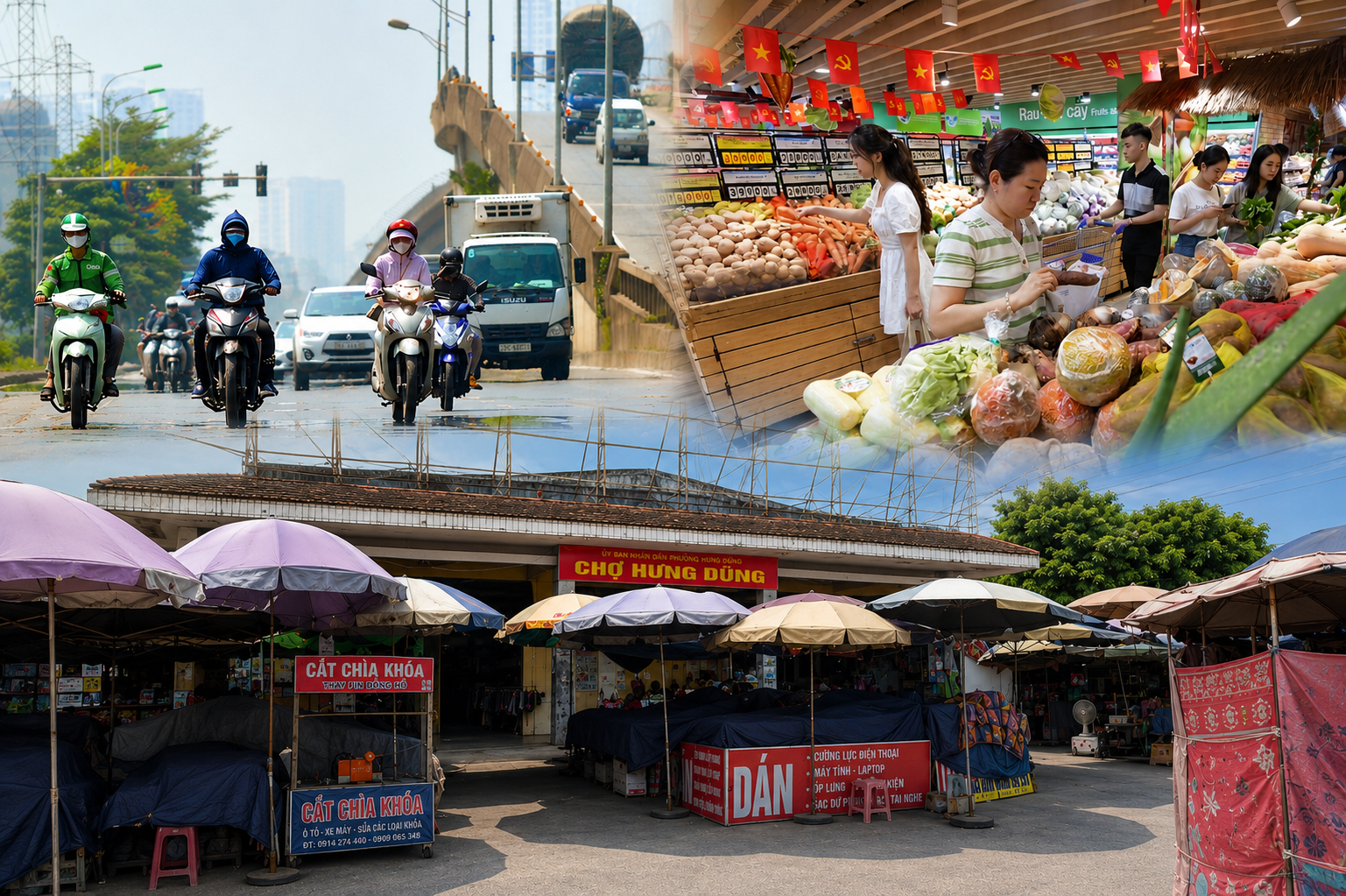 Nắng nóng đỉnh điểm: Siêu thị và minimart thắng thế trước chợ truyền thống