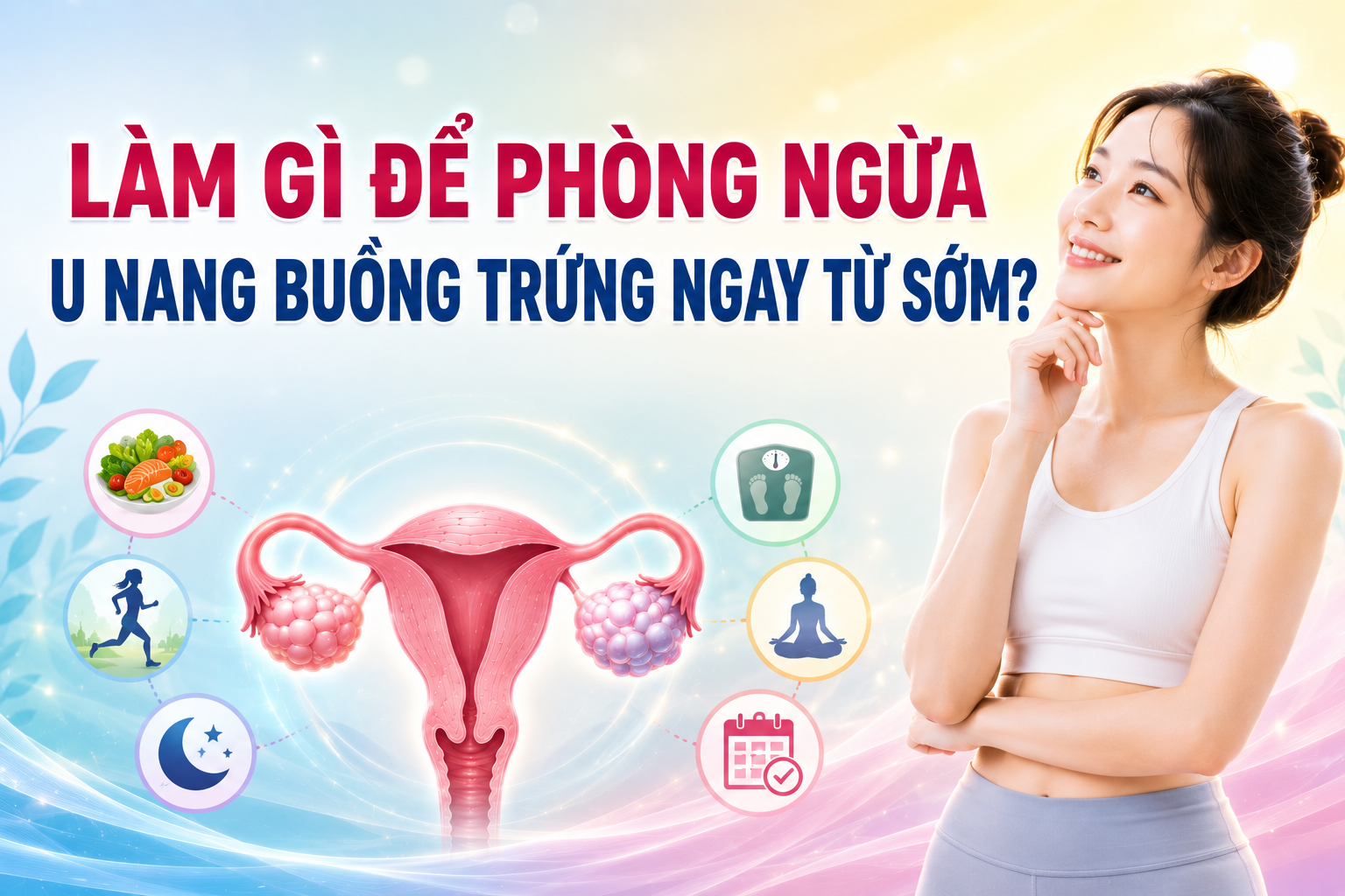 Làm gì để phòng ngừa u nang buồng trứng ngay từ sớm?