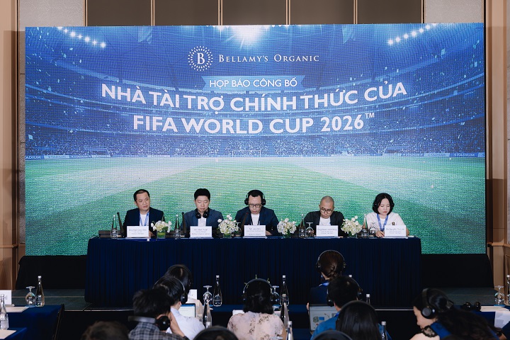 Bellamy’s Organic là Nhà tài trợ chính thức của FIFA WORLD CUP 2026™