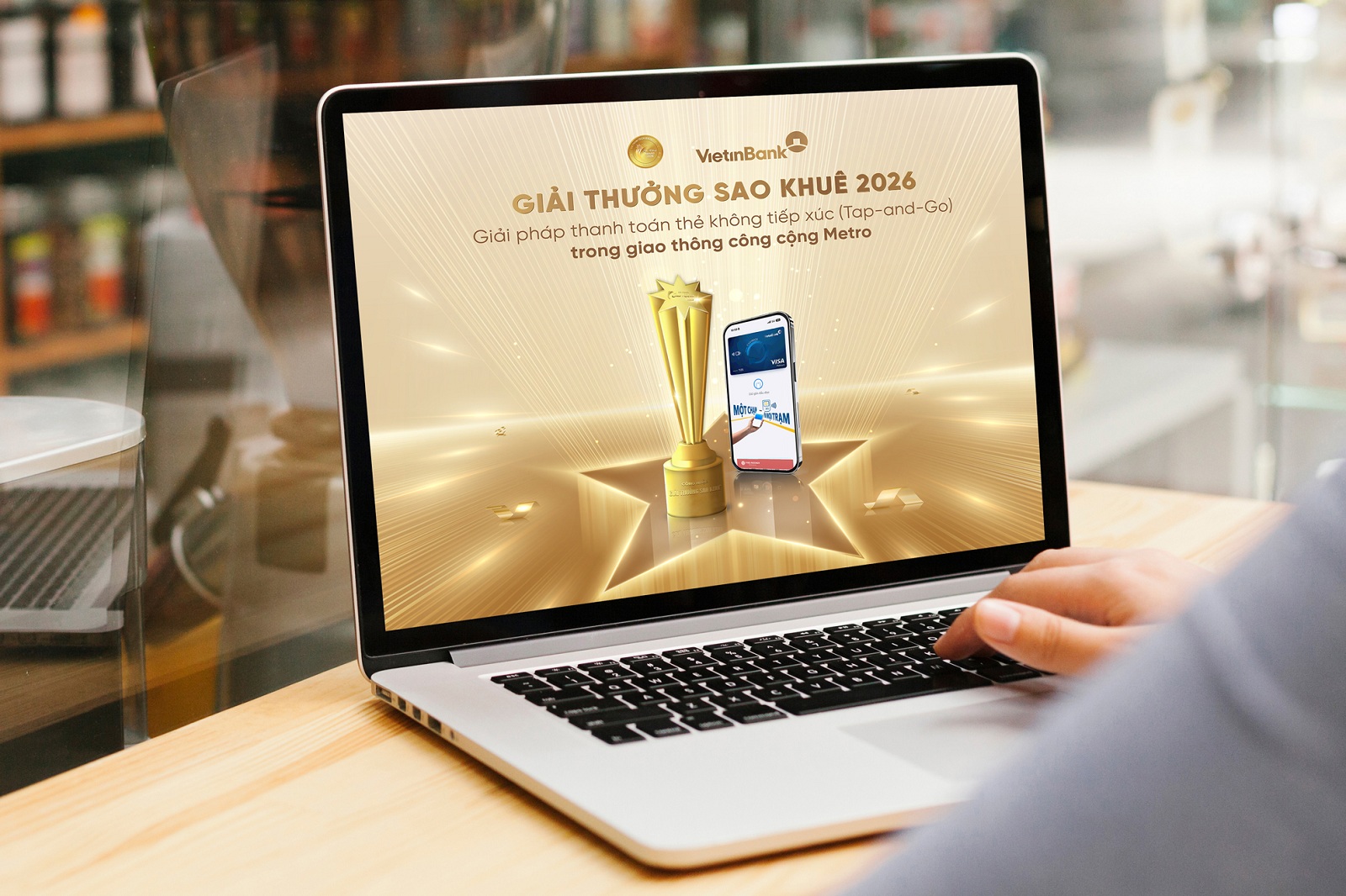 Giải pháp thanh toán thẻ Tap-and-Go tỏa sáng tại Giải thưởng Sao Khuê 2026 