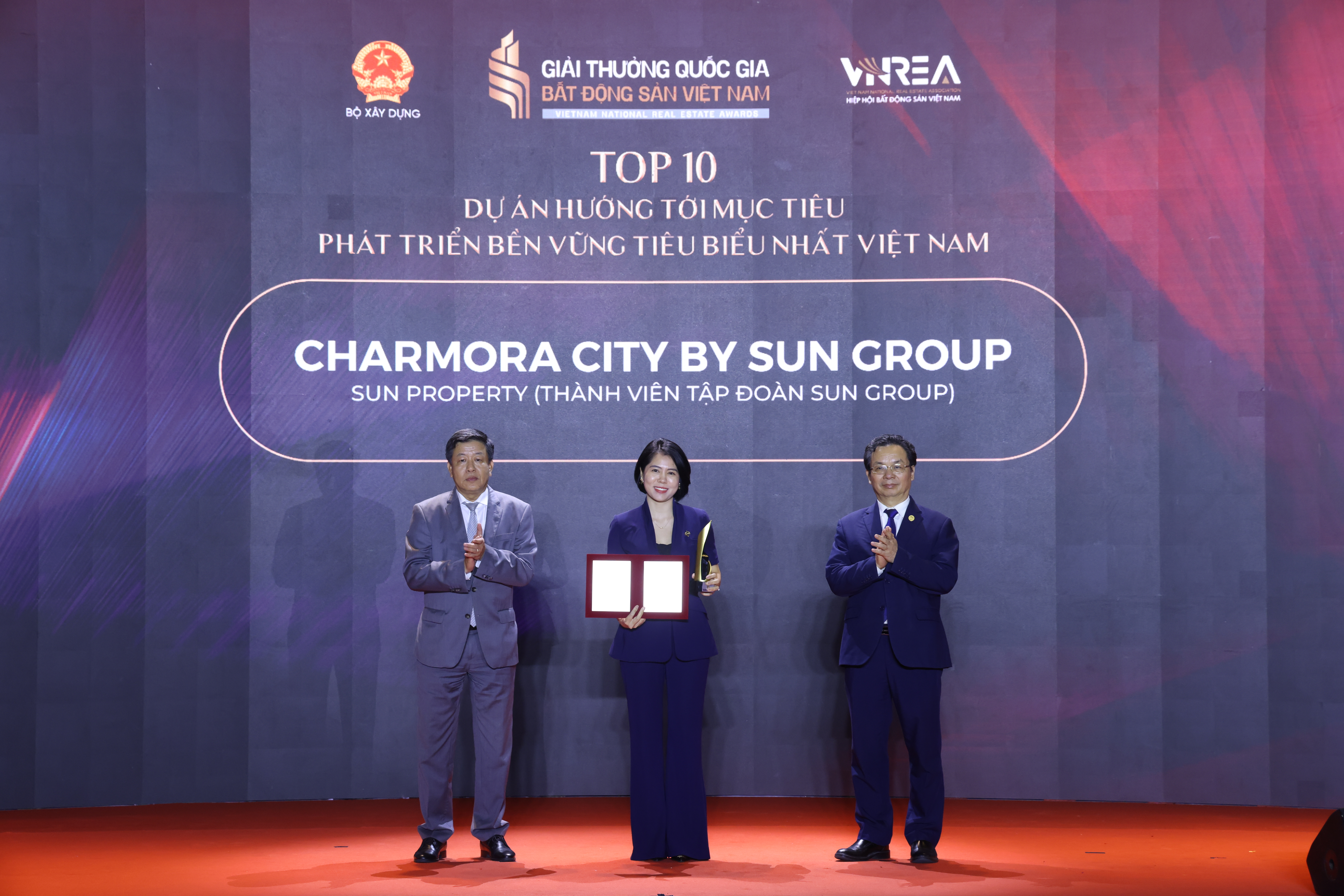 Sun Property “chiến thắng” 4 hạng mục quan trọng tại Giải thưởng Quốc gia Bất động sản Việt Nam 2026