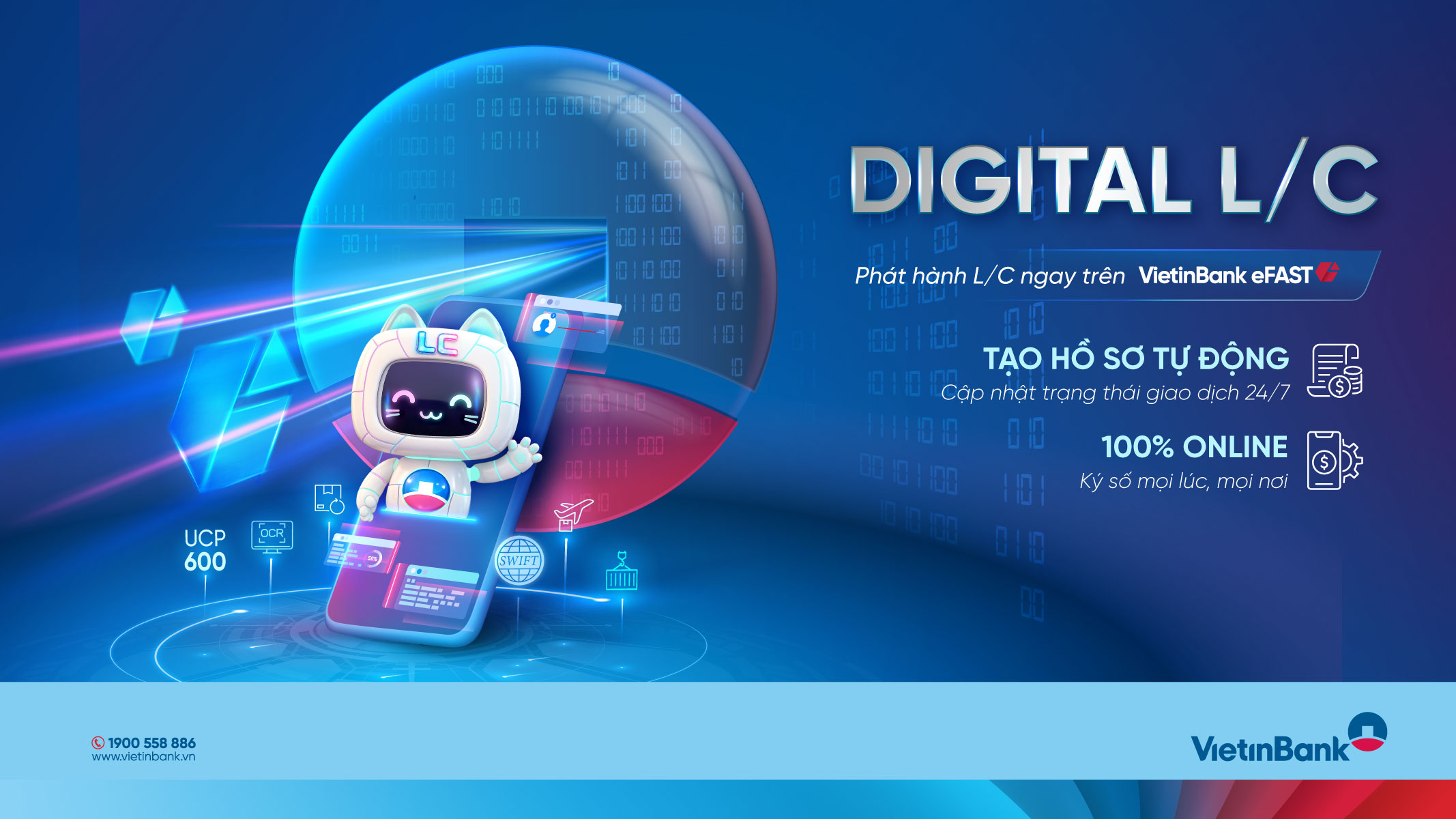 VietinBank eFAST ra mắt dịch vụ Digital LC cho doanh nghiệp