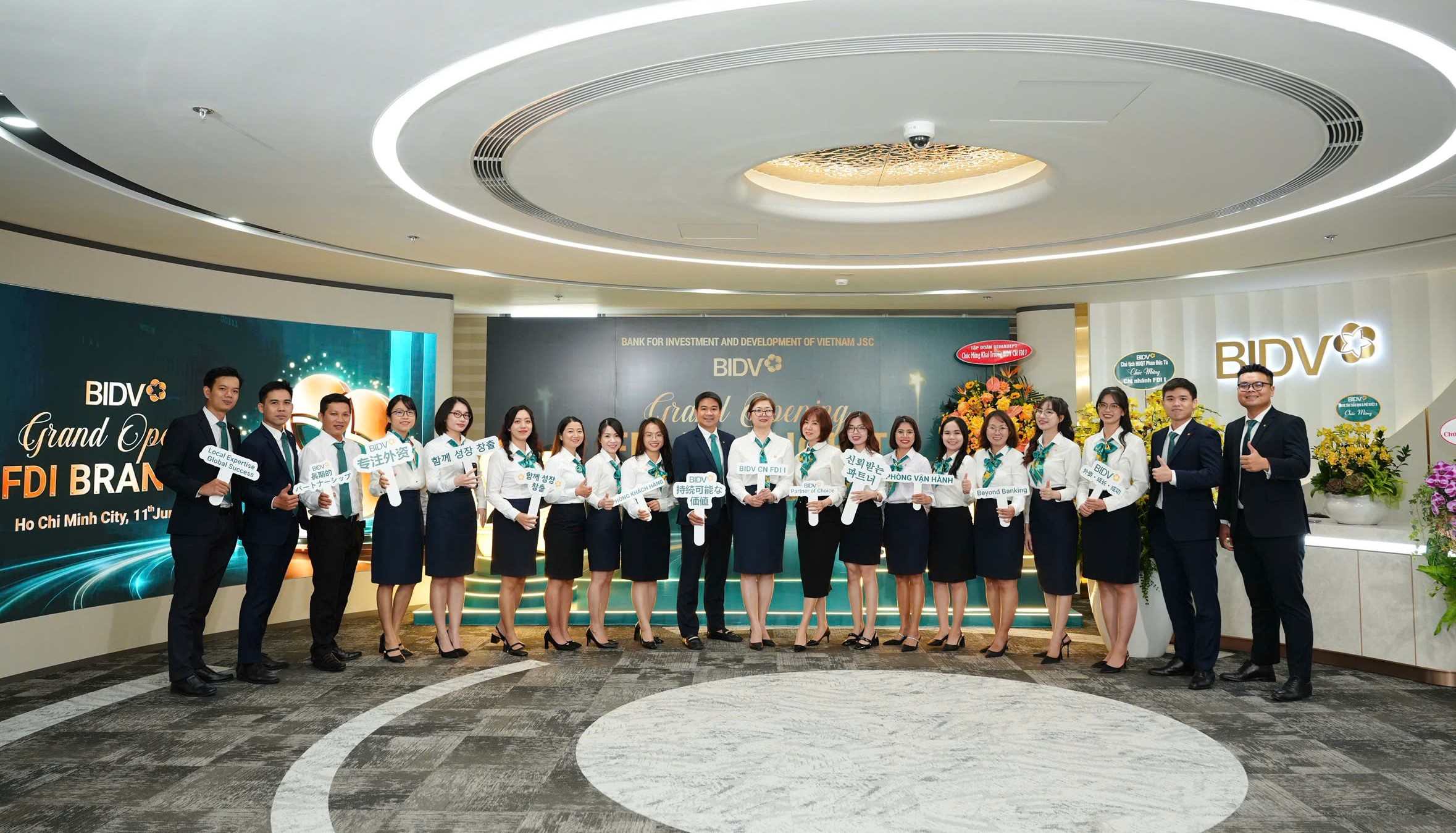 BIDV tiên phong ra mắt chi nhánh  dành riêng cho khách hàng FDI