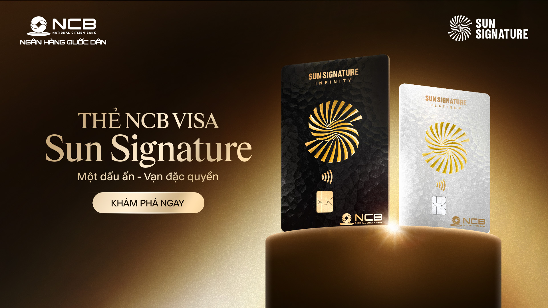 NCB và Sun Group ra mắt thẻ đồng thương hiệu, mở cánh cửa tới hệ sinh thái đặc quyền hàng đầu Việt Nam