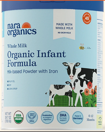 Bộ Y tế yêu cầu thu hồi sữa bột trẻ em Nara Organics sau cảnh báo từ Mỹ