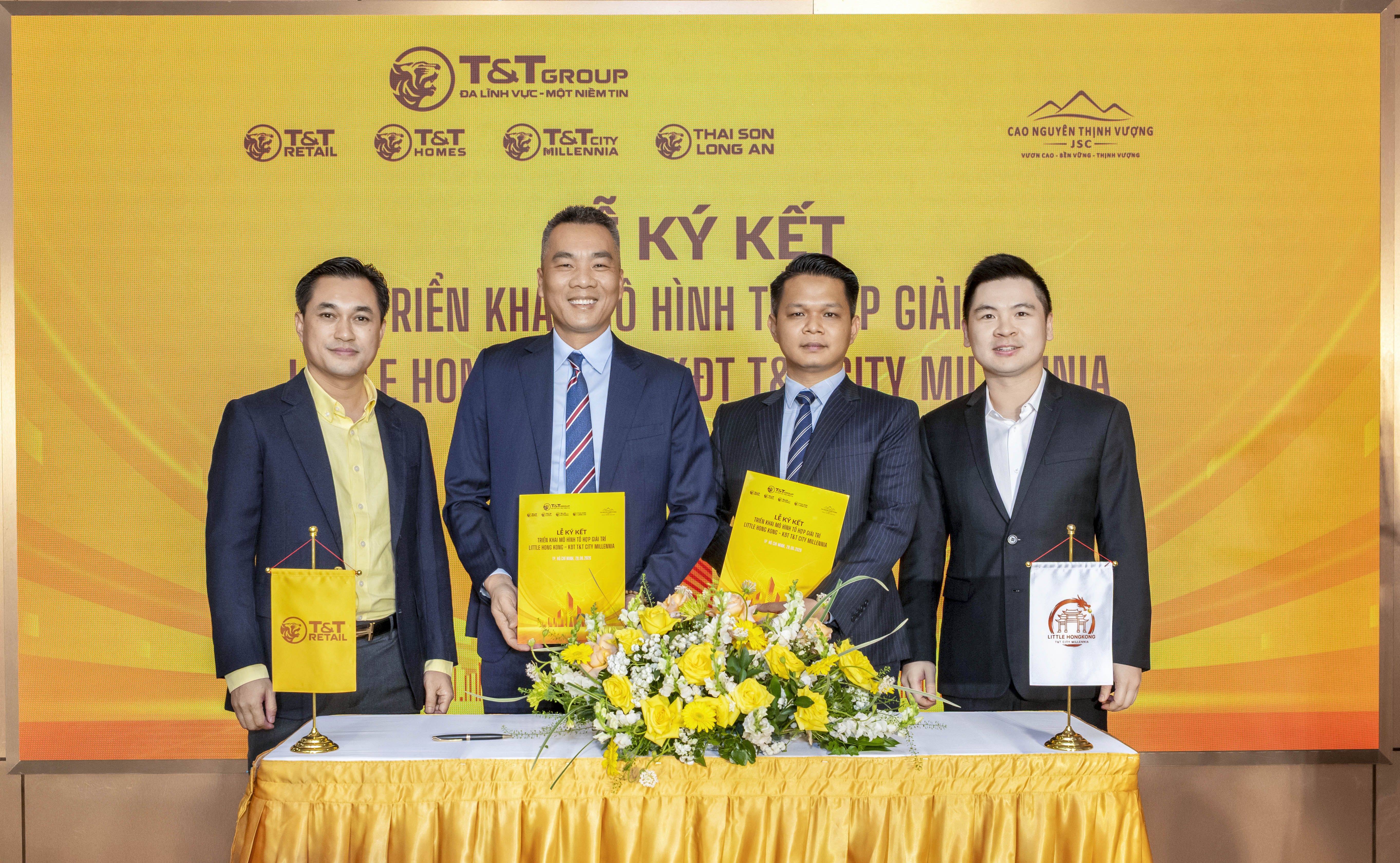 T&T Retail và Cao Nguyên Thịnh Vượng hợp tác phát triển Little Hong Kong, kiến tạo điểm đến mới tại T&T City Millennia