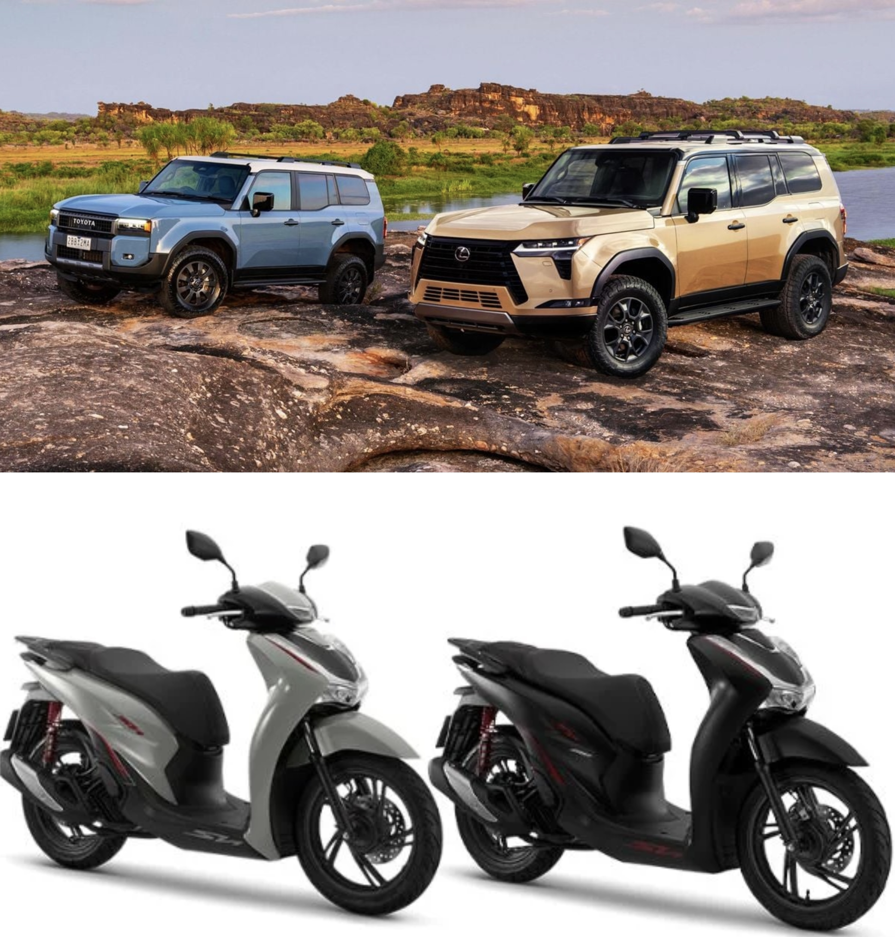 Thu hồi Toyota Land Cruiser Prado, Lexus GX550 và Honda SH vì lỗi cụm đồng hồ