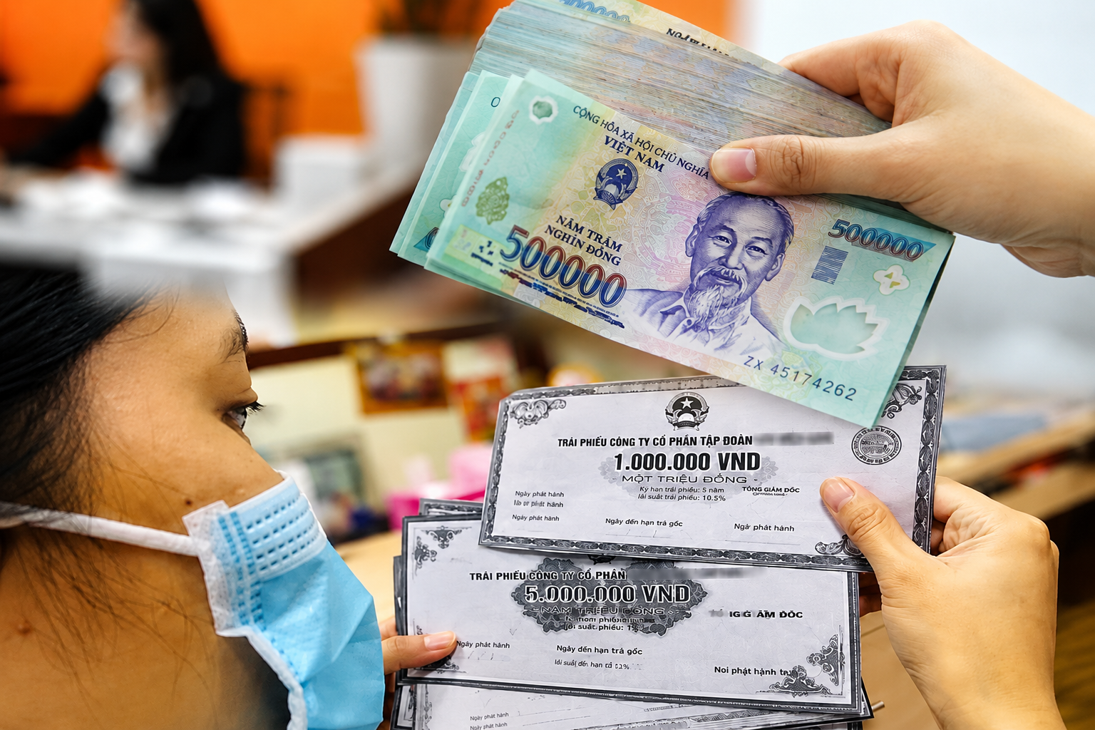Lãi suất huy động và trái phiếu cùng tăng Áp lực hút vốn ngày càng lớn