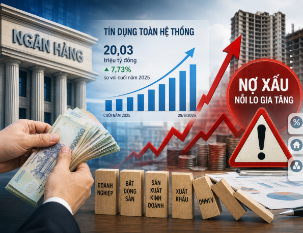 Nợ xấu trước ngã rẽ tăng trưởng