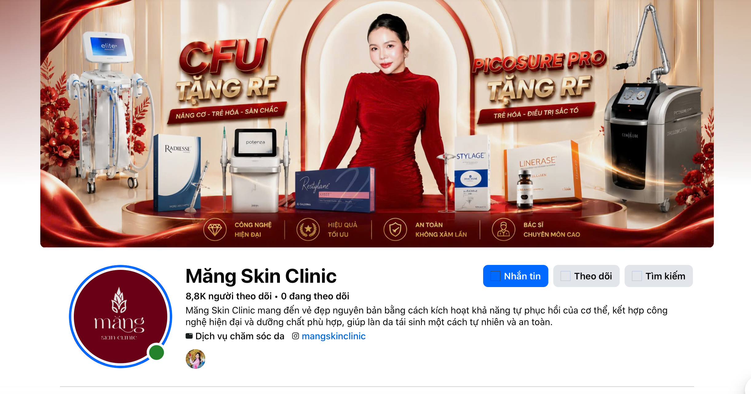 Công ty Mãng Skin bị xử phạt 80 triệu đồng, tước chứng chỉ hành nghề 1 tháng