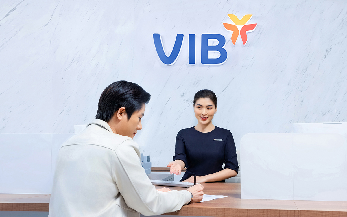 VIB lãi 5.180 tỷ đồng, tài sản vượt 580 nghìn tỷ trong 6 tháng 