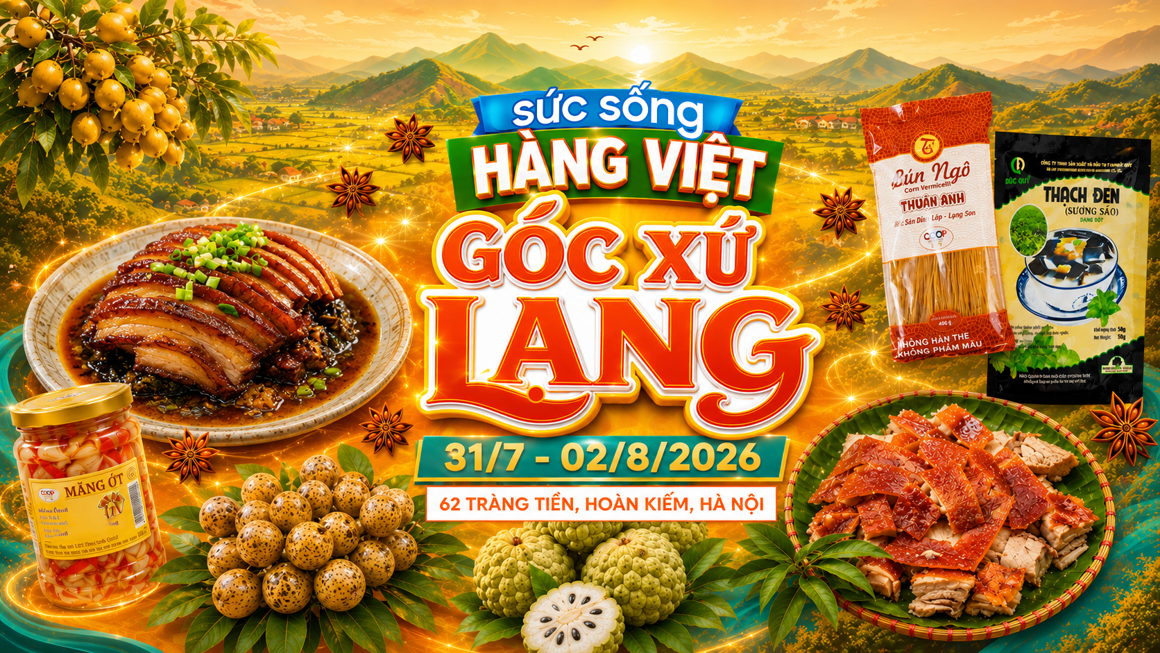 Sắp diễn ra "Lạng Sơn Corner" giữa lòng Hà Nội: Đưa đặc sản xứ Lạng đến gần người tiêu dùng