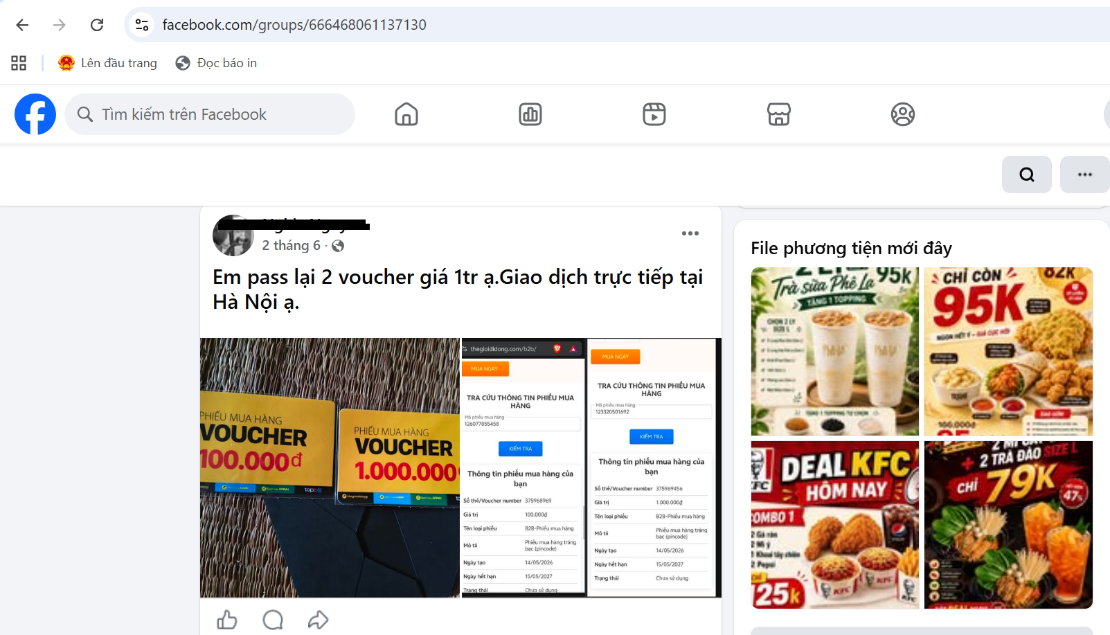 Chợ voucher khuyến mại nở rộ Cơ hội hay rủi ro