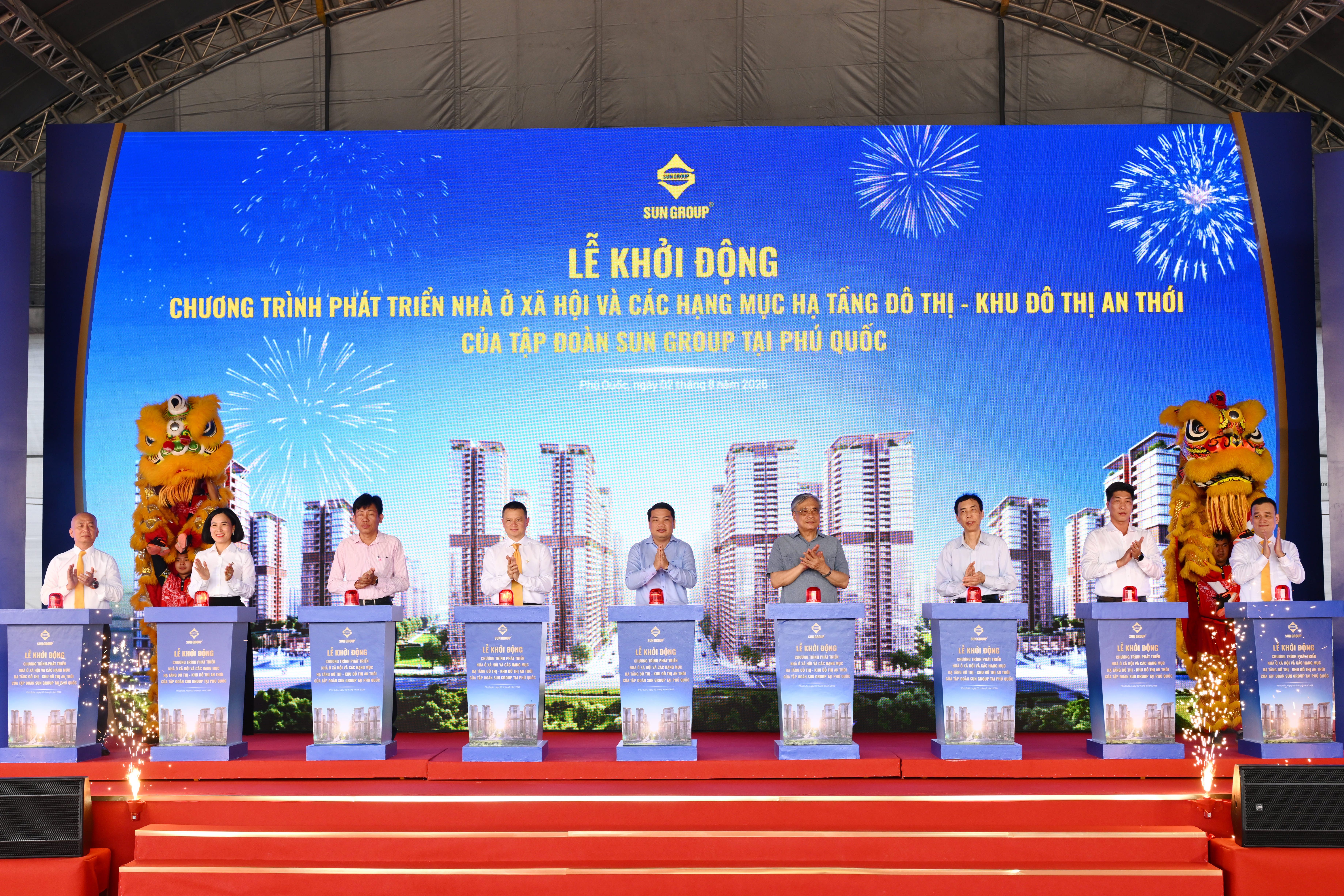 Sun Group đầu tư 40.000 tỷ đồng xây gần 50.000 căn nhà ở xã hội, nhà ở cho thuê tiêu chuẩn Singapore tại Phú Quốc
