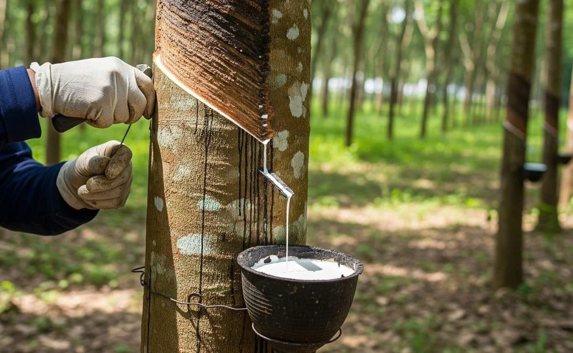 Giá cao su hôm nay 16/8: Thế giới đồng loạt giảm