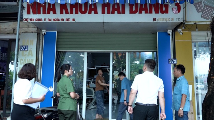 Mỹ Đức xử phạt 3 cơ sở nha khoa không phép, tổng số tiền 135 triệu đồng