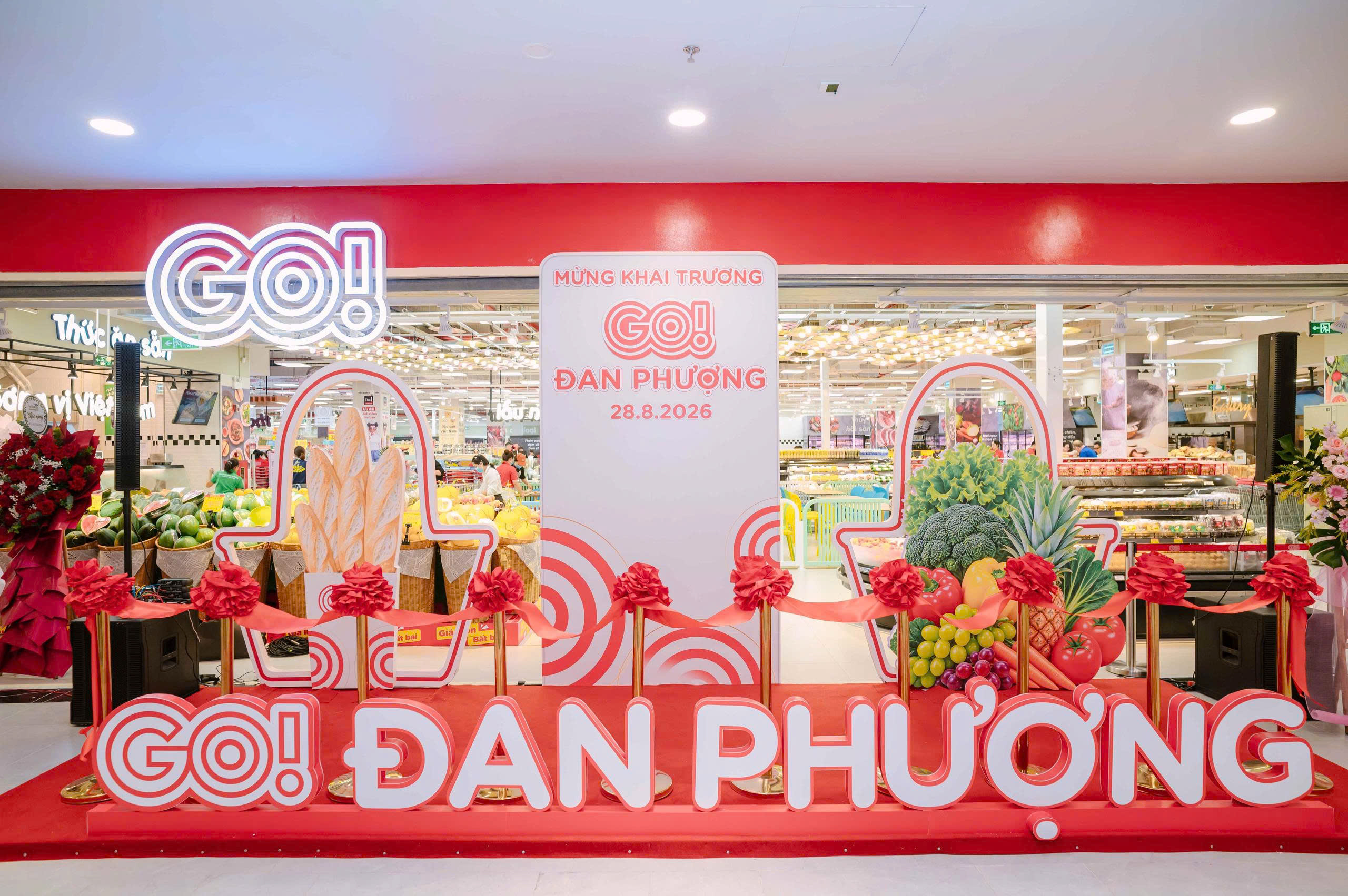 Central Retail Việt Nam khai trương Đại siêu thị GO! Đan Phượng