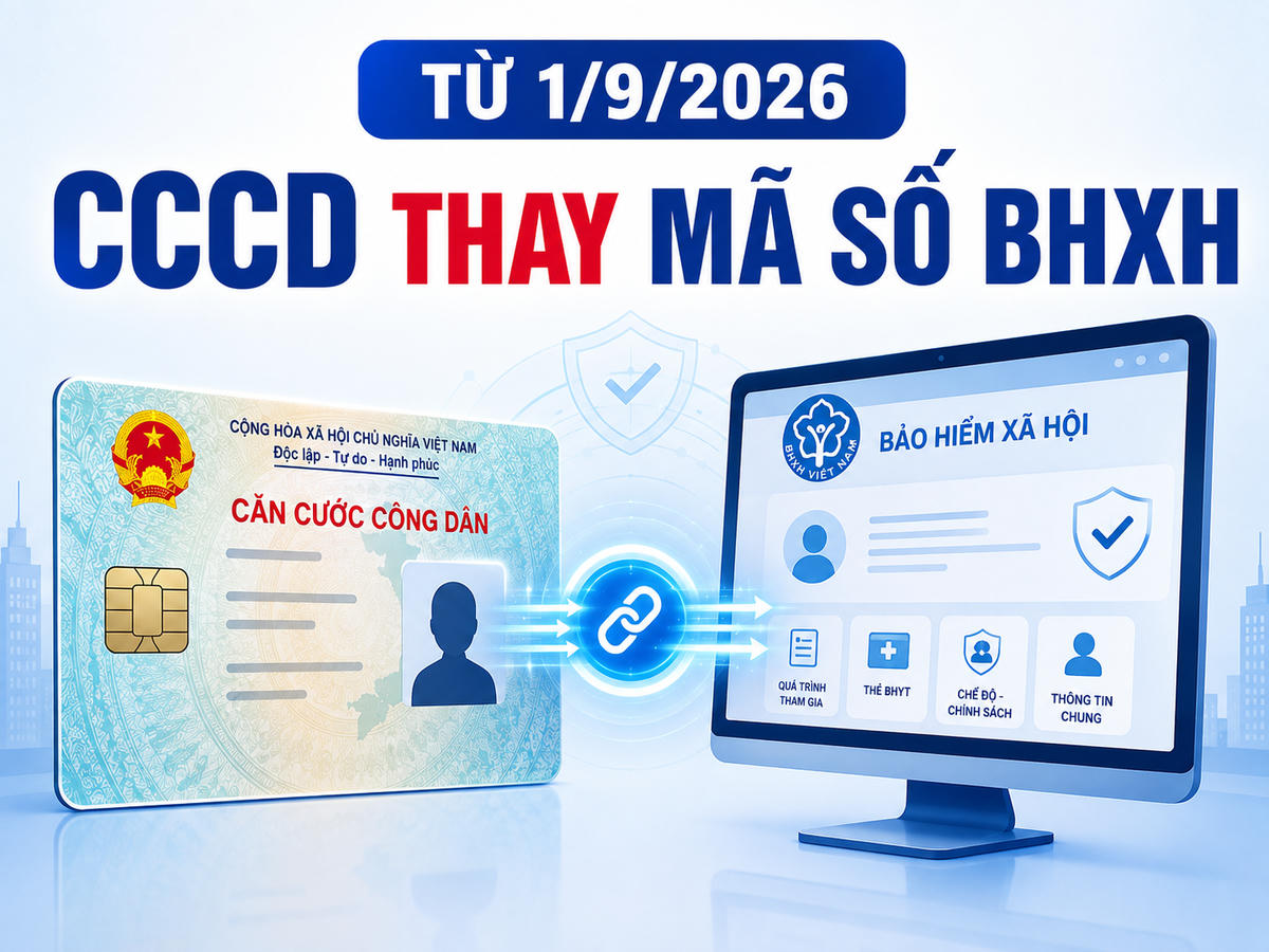 Infographics Từ 19, người dân cần lưu ý gì khi số định danh thay mã số BHXH