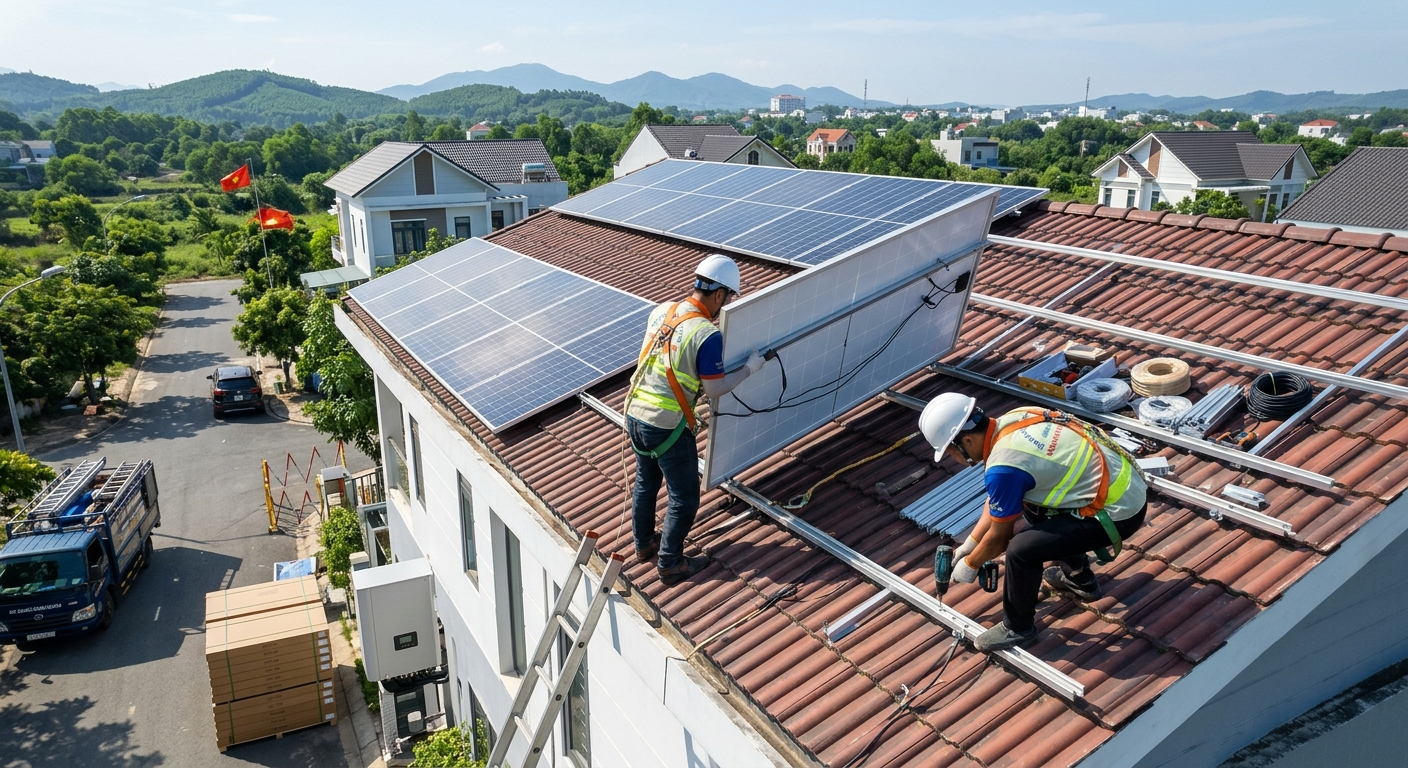 Hà Nội dự kiến hỗ trợ tối đa 6 triệu đồnghộ lắp điện mặt trời