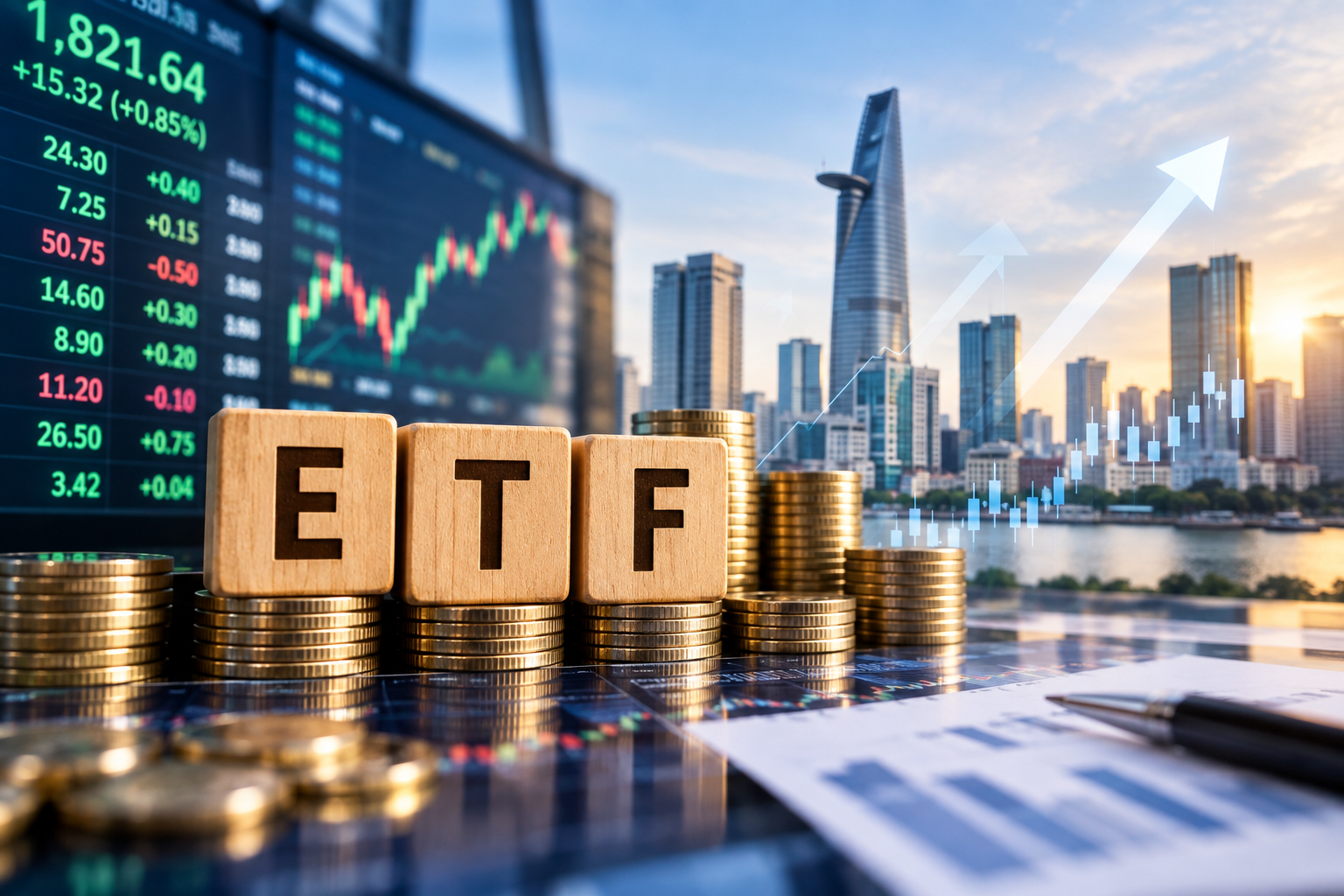 ETF tái cơ cấu Cú hích thanh khoản hay ‘nhiễu’ ngắn hạn