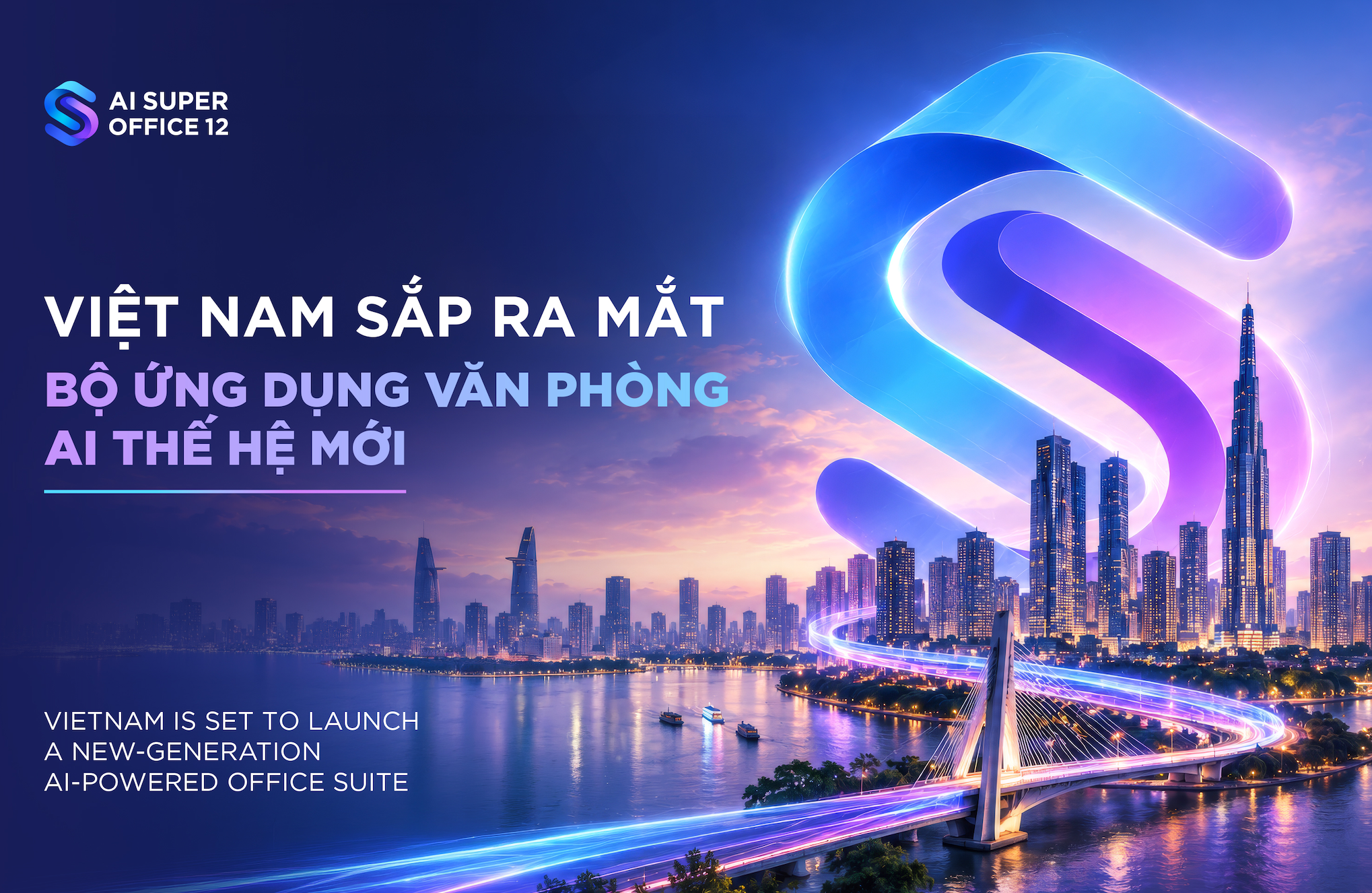 Doanh nghiệp công nghệ Việt hé lộ AI Super Office 12, hướng tới thị trường toàn cầu