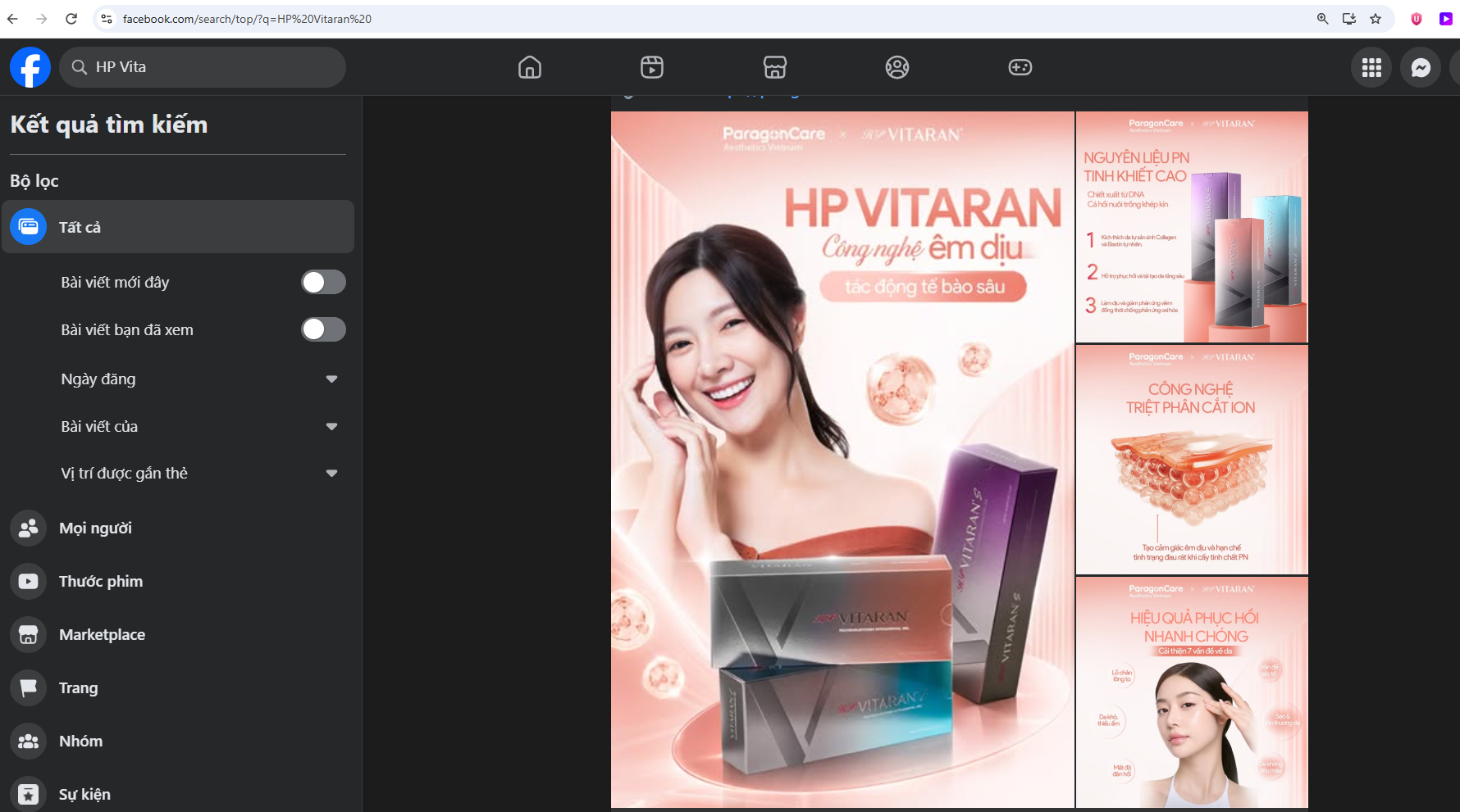HP Vitaran quảng cáo ‘tái tạo tế bào sâu’ Người dùng cần biết gì