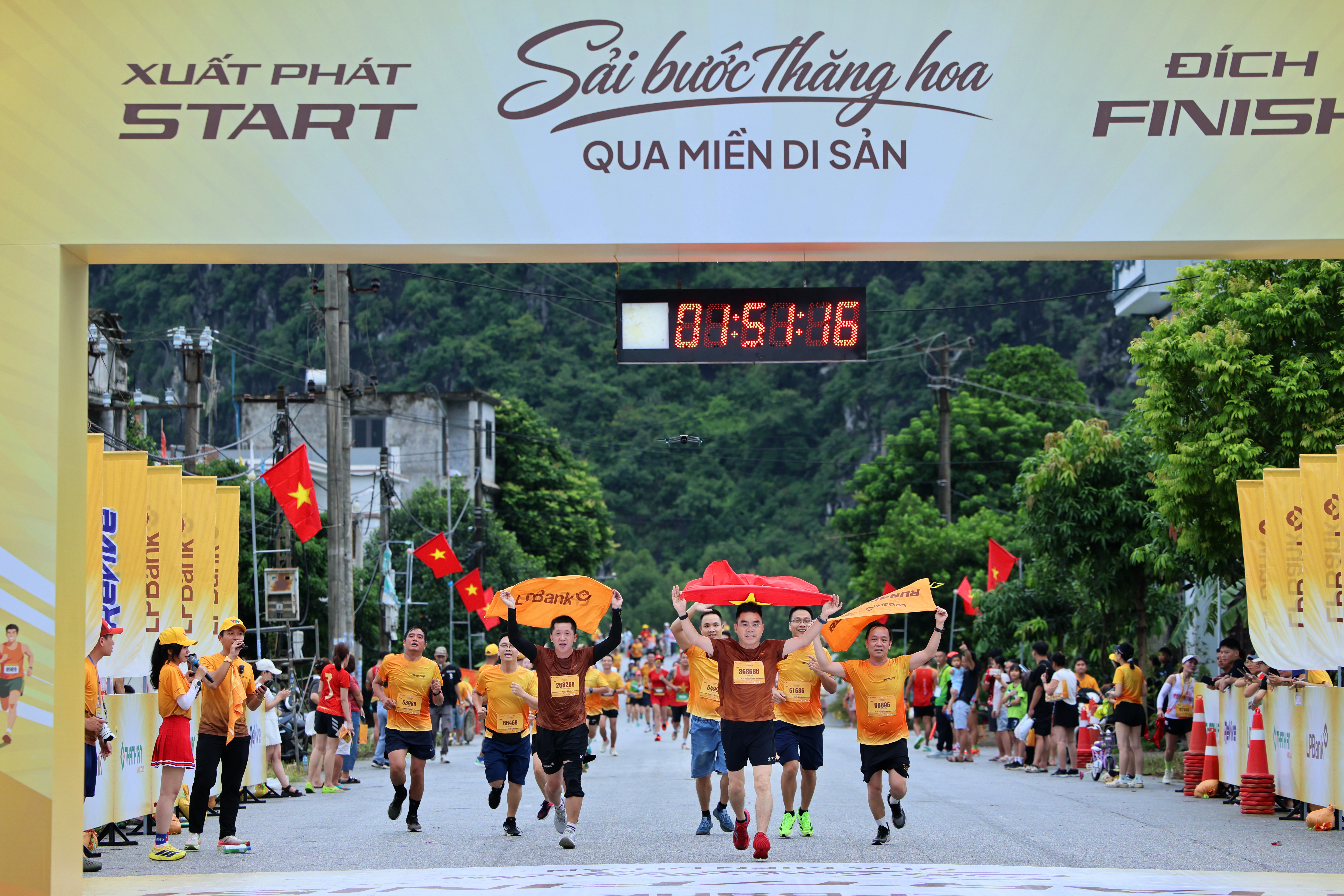 Giải Marathon Quốc tế VTV LPBank 2026 Gần 5.000 vận động viên chinh phục cung đường di sản Vân Long