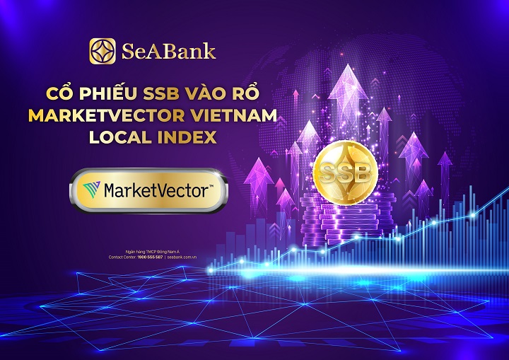 Cổ phiếu SSB vào rổ MarketVector Vietnam Local Index