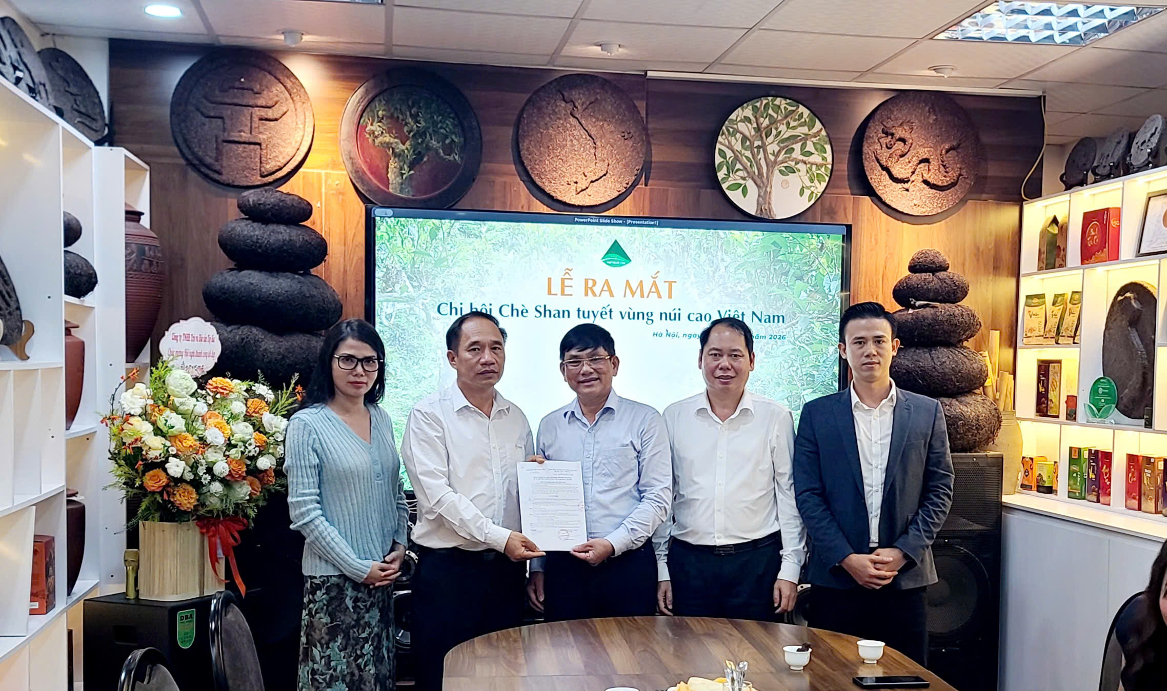 Ra mắt Chi hội Chè Shan Tuyết vùng núi cao Việt Nam