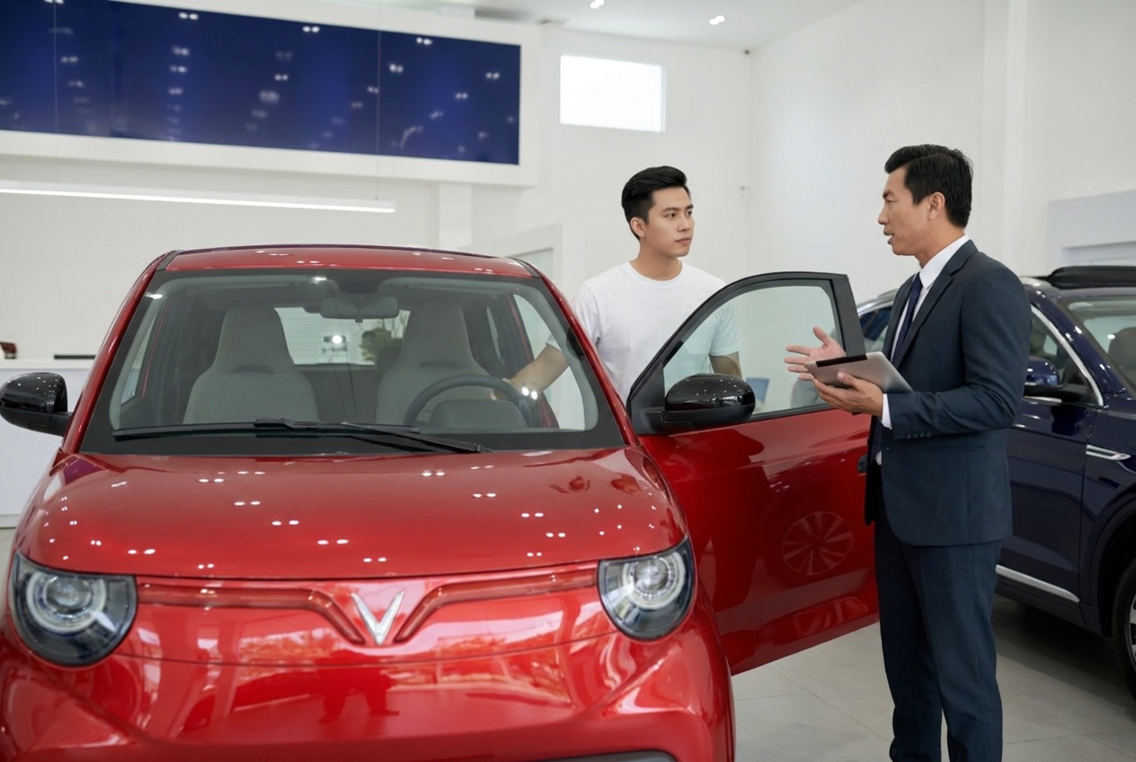 Lái thử VinFast VF 2, khách hàng bất ngờ vì “dễ hơn tưởng tượng”