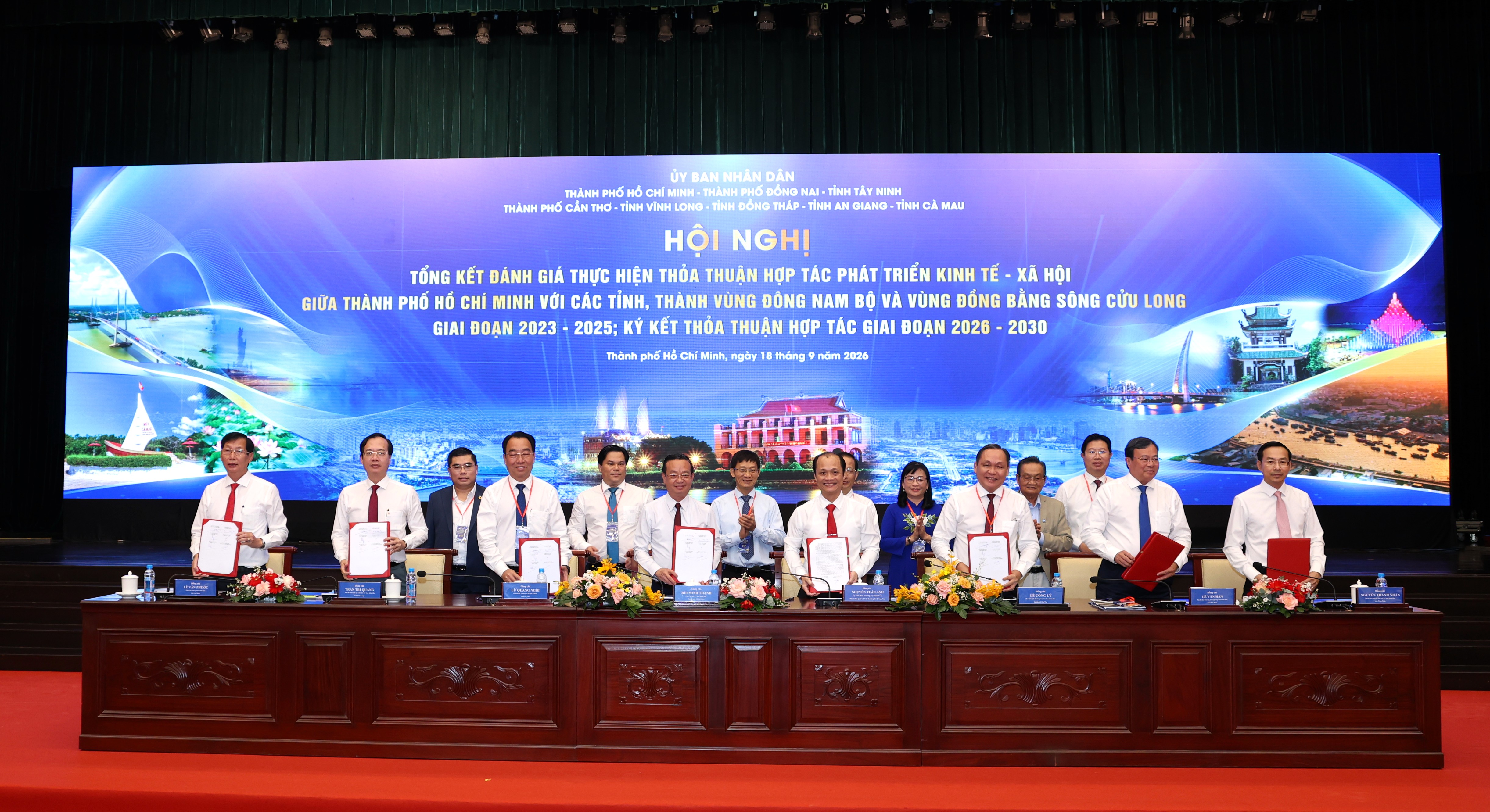 TP Hồ Chí Minh cùng Đông Nam Bộ và vùng Đồng bằng sông Cửu Long mở ra sự liên kết và phát triển mới